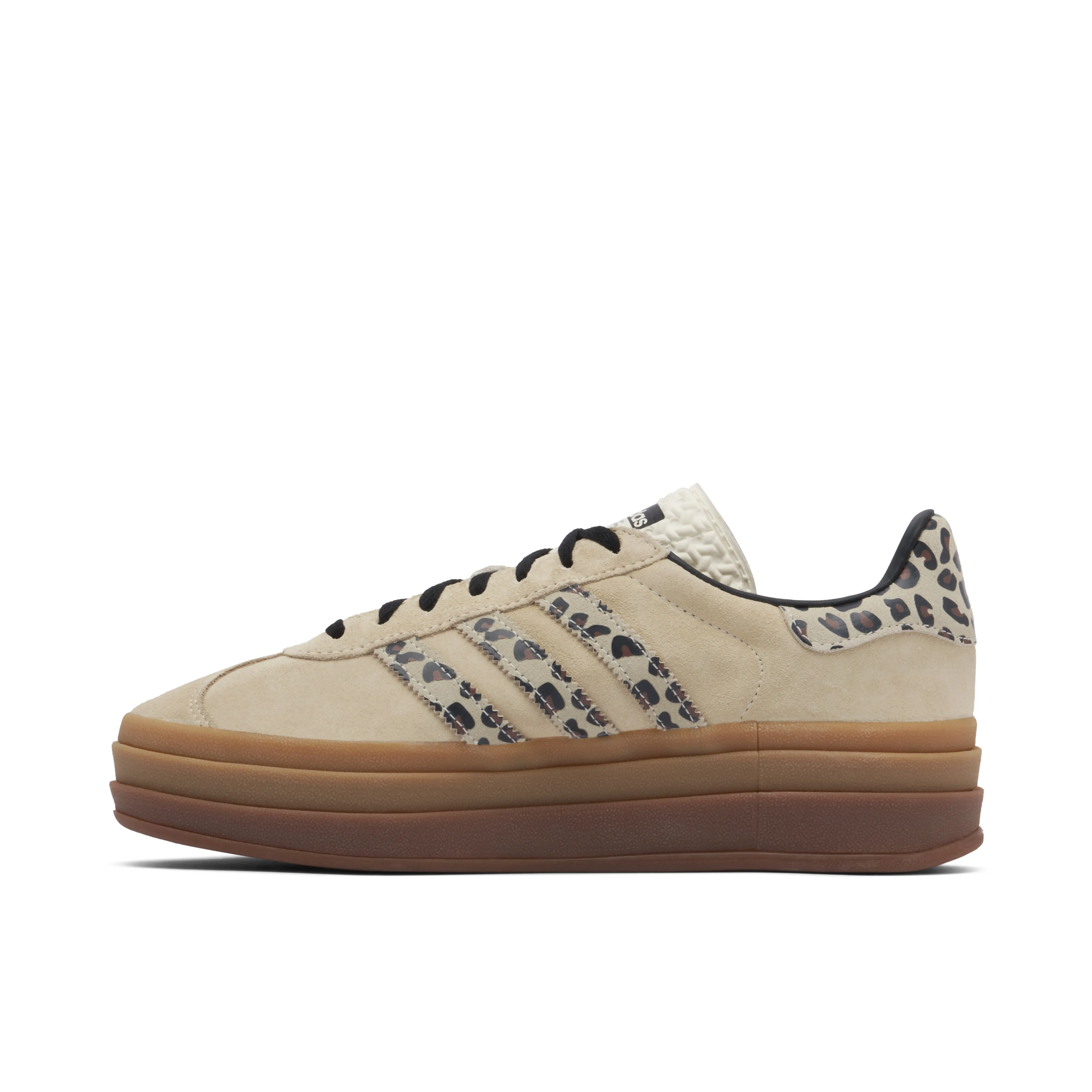 Adidas Gazelle Bold Cream Black Leopard Womens - image 2