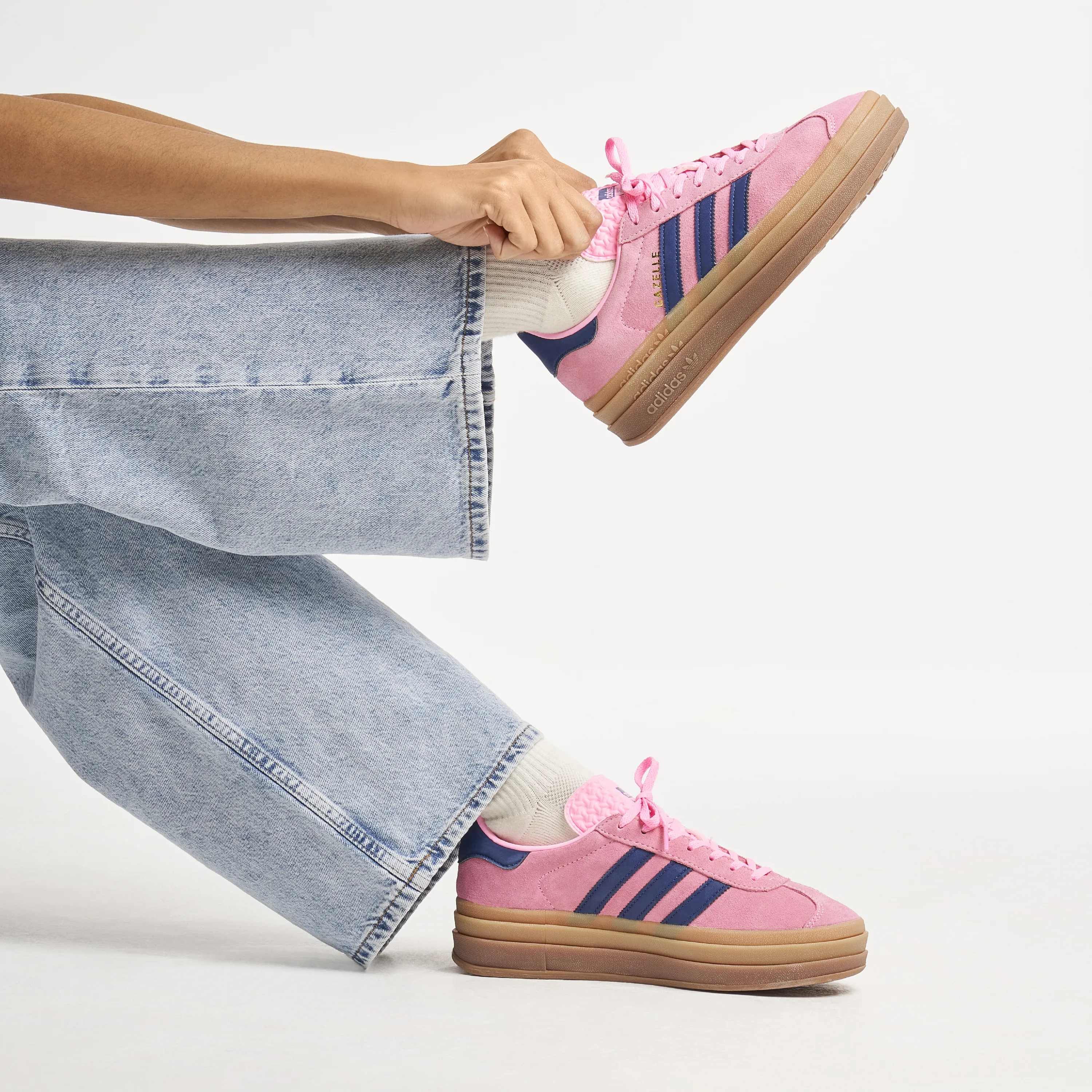 Adidas Gazelle Bold Pink Glow Womens - image 3