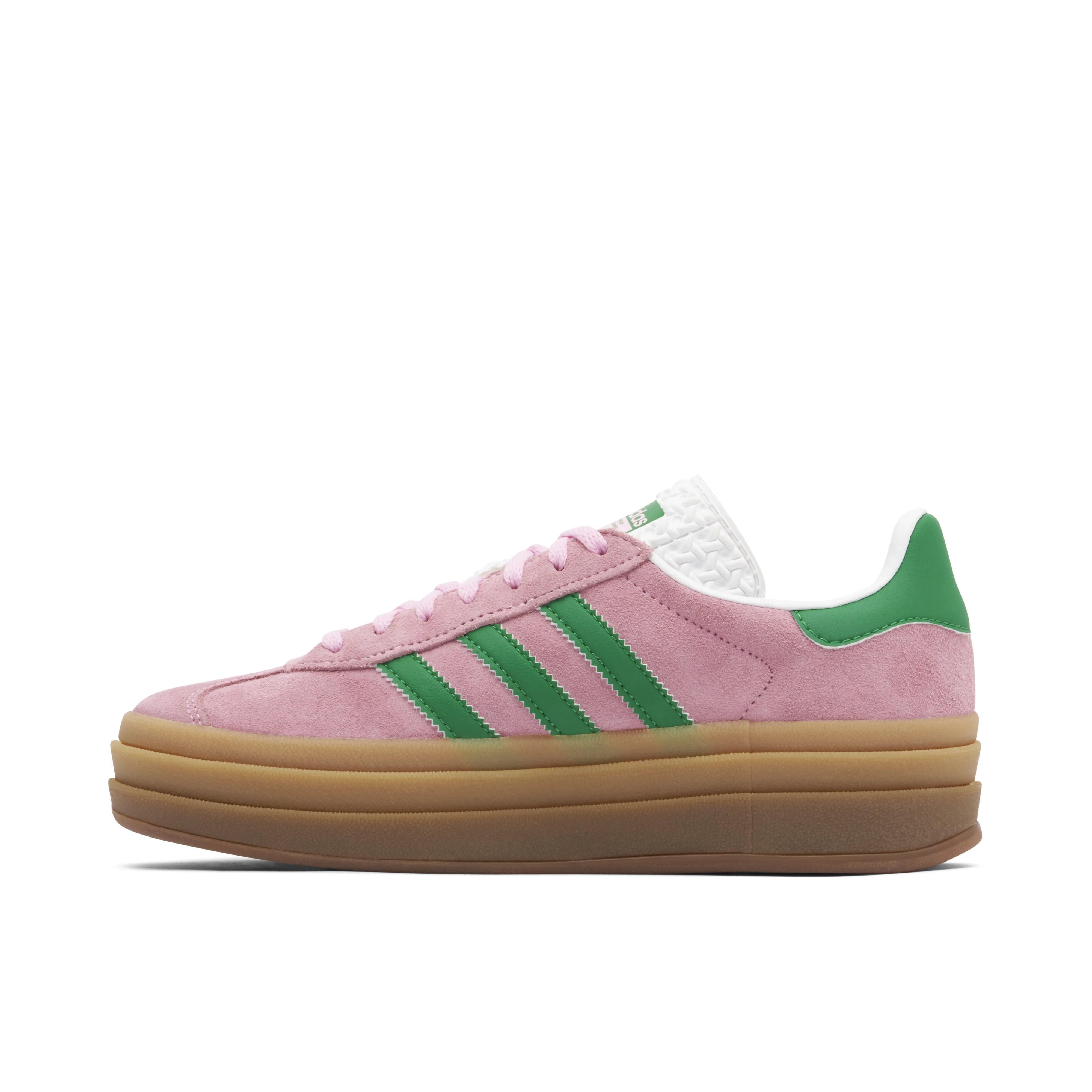Adidas Gazelle Bold True Pink Green Womens - image 2