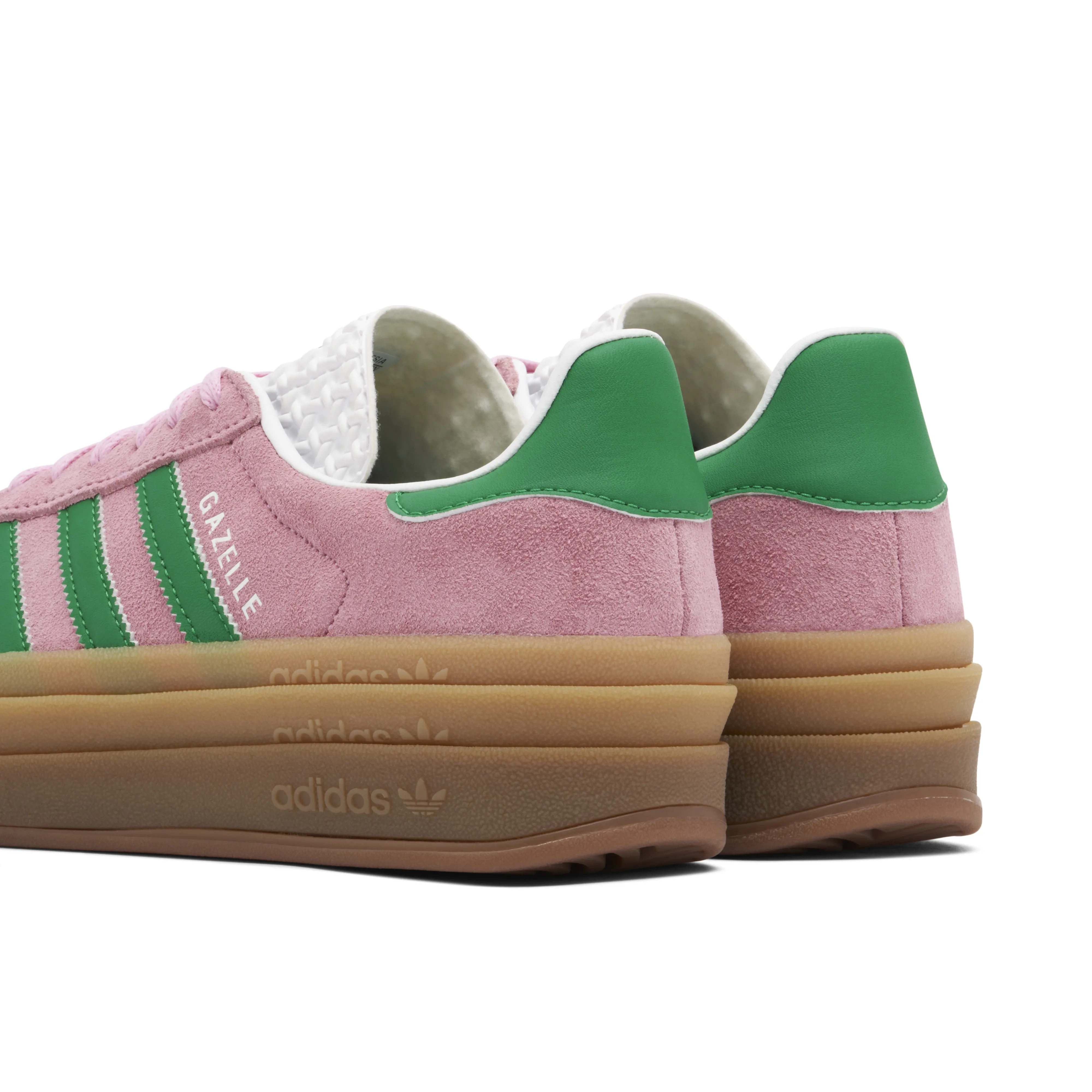 Adidas Gazelle Bold True Pink Green Womens - image 4