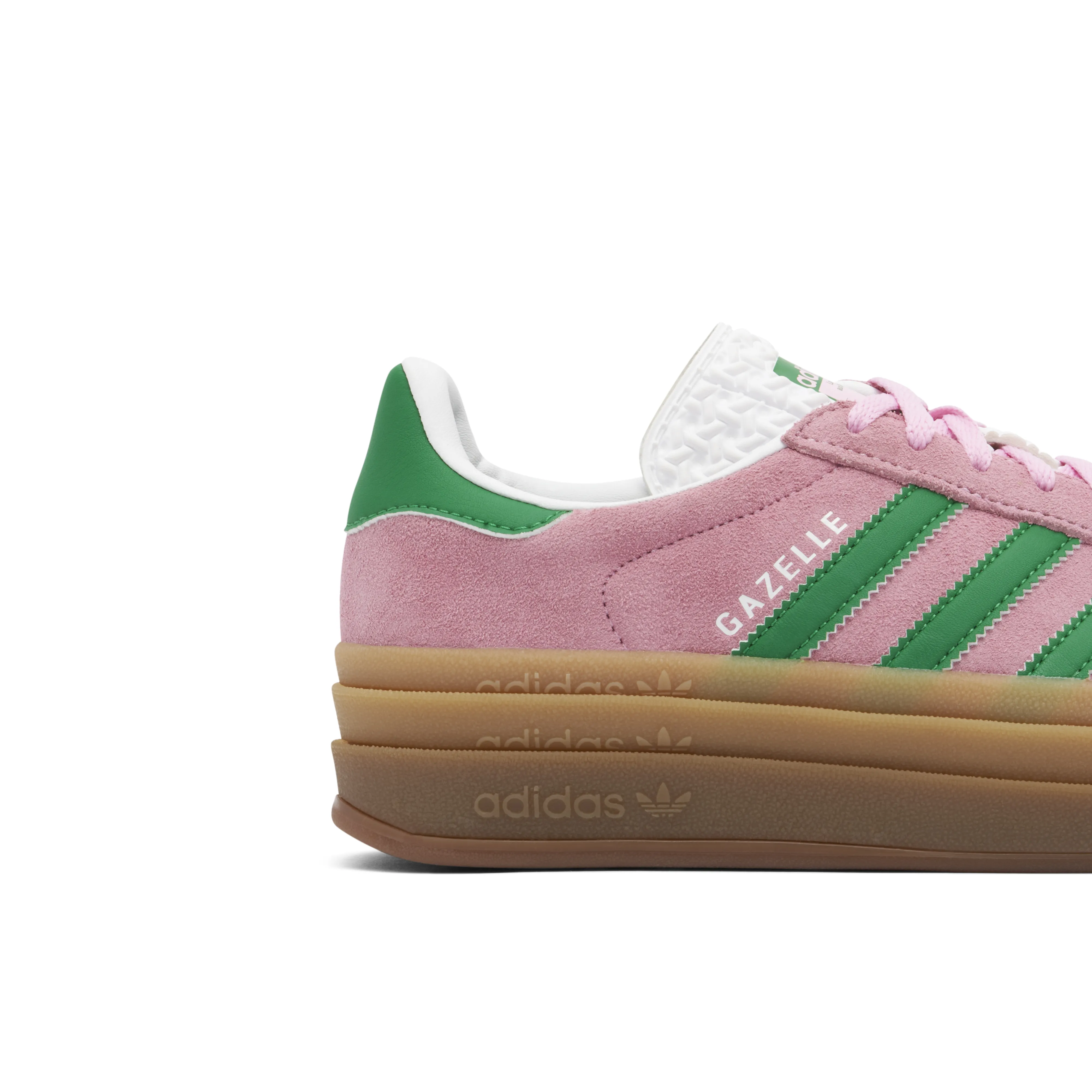 Adidas Gazelle Bold True Pink Green Womens - image 5