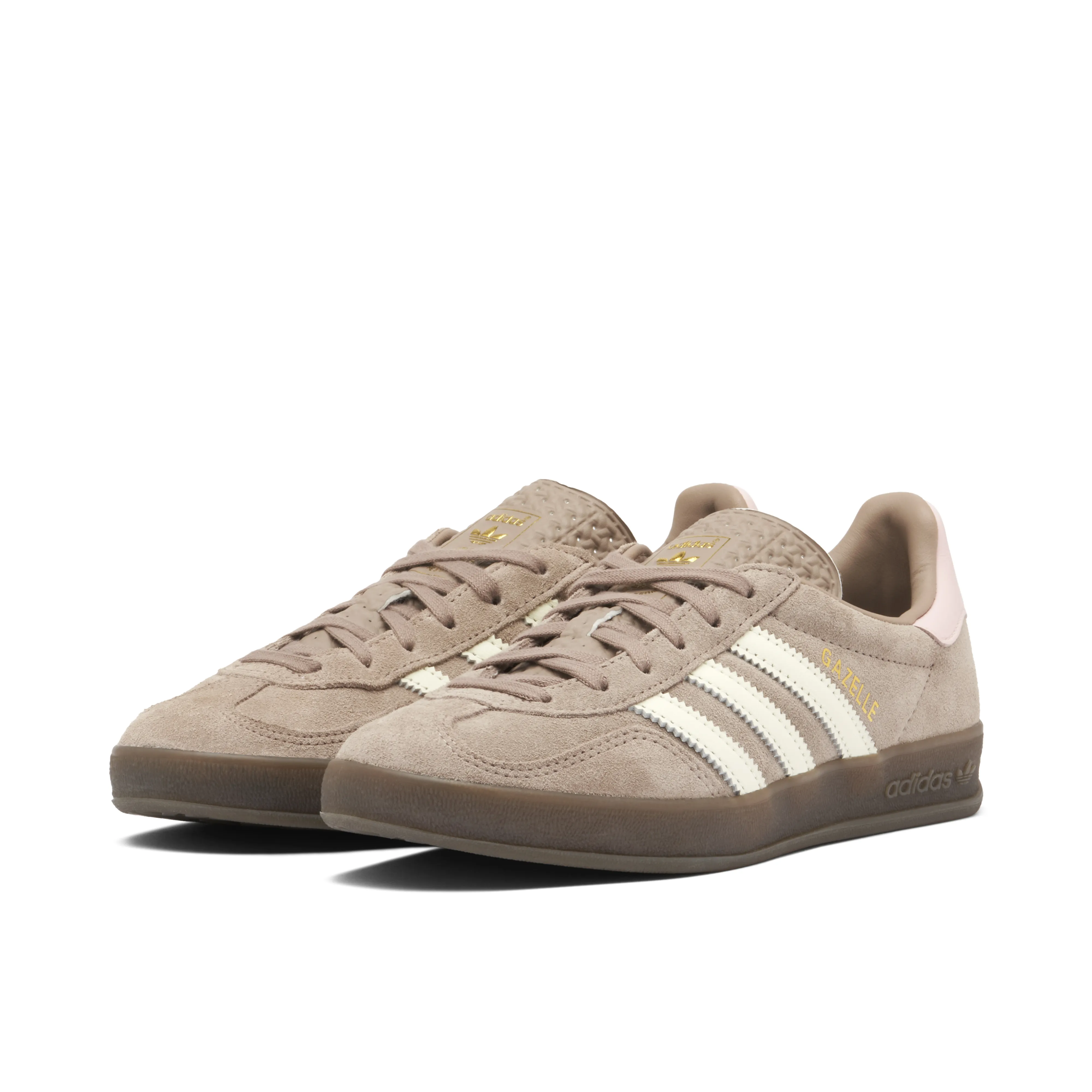 Adidas Gazelle Indoor Brown Pink Womens - image 6