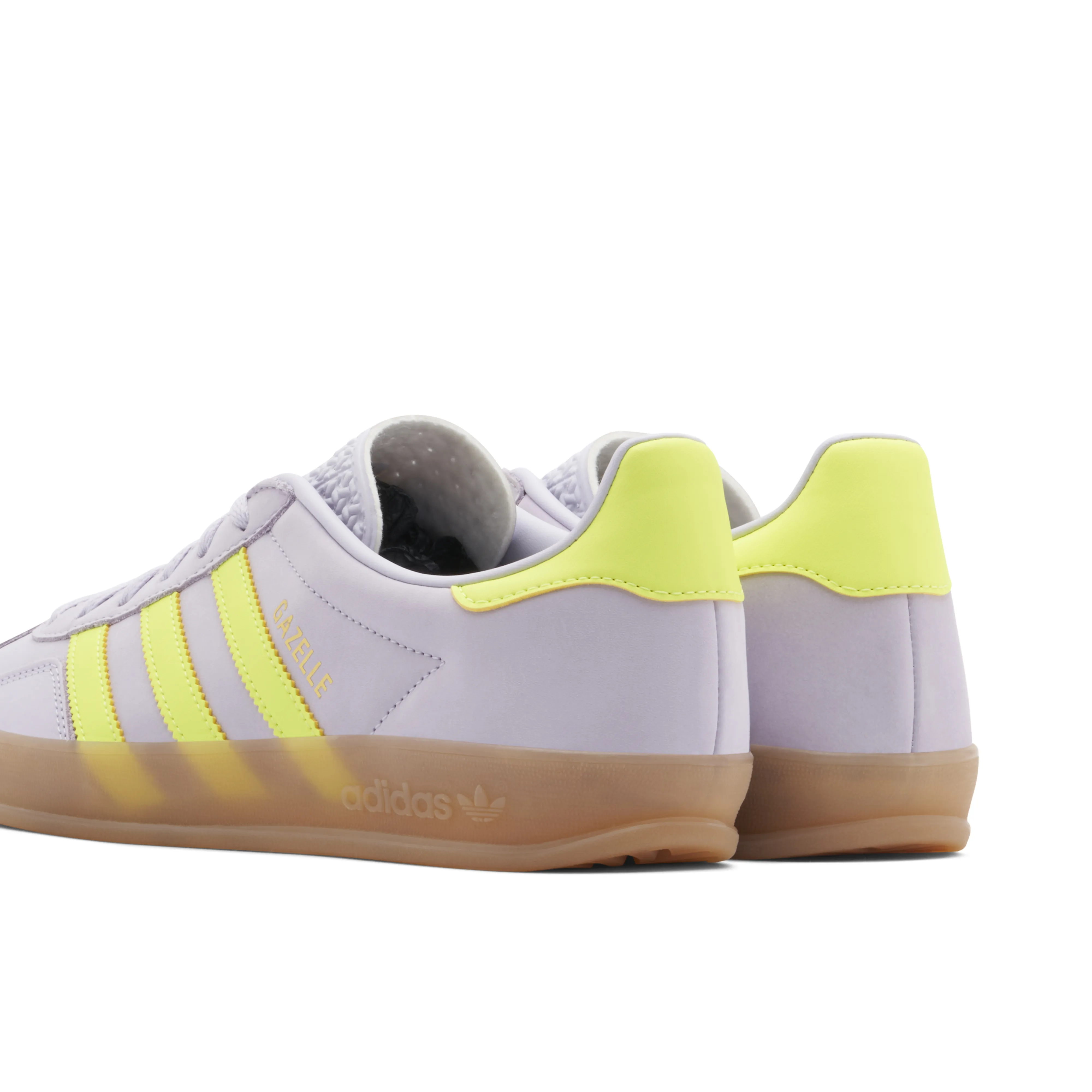 Adidas Gazelle Indoor Silver Dawn Solar Yellow Womens - image 4