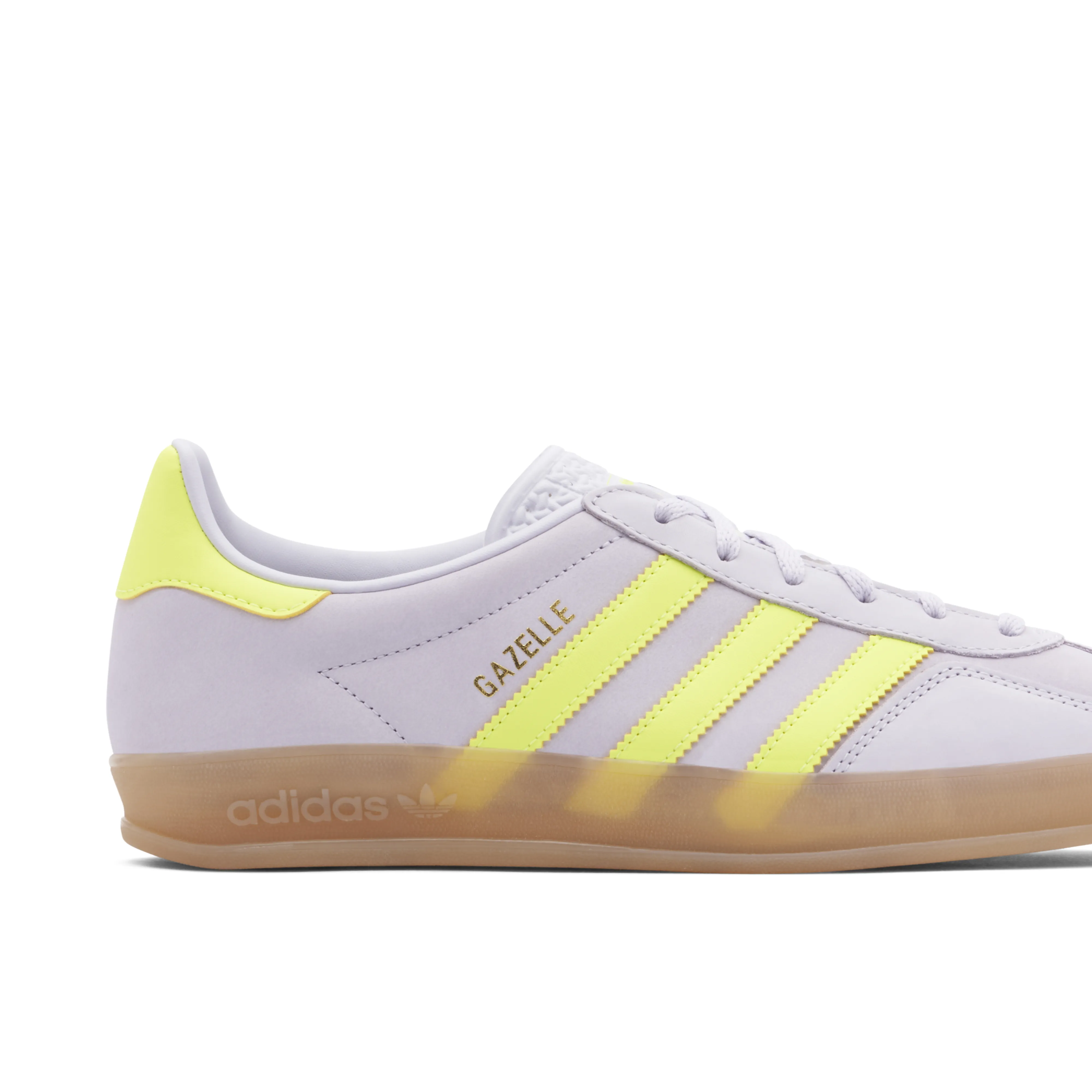 Adidas Gazelle Indoor Silver Dawn Solar Yellow Womens - image 5