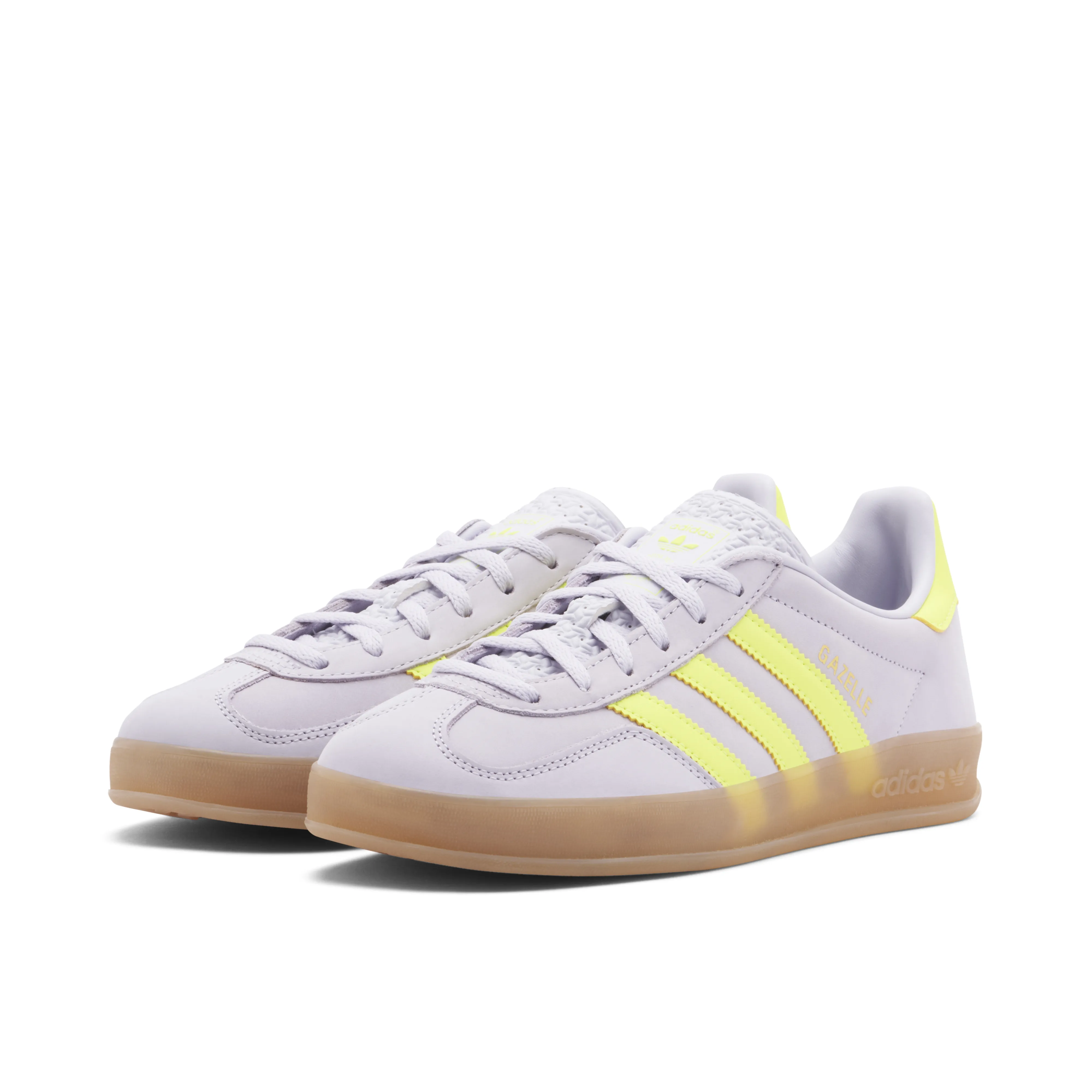 Adidas Gazelle Indoor Silver Dawn Solar Yellow Womens - image 6