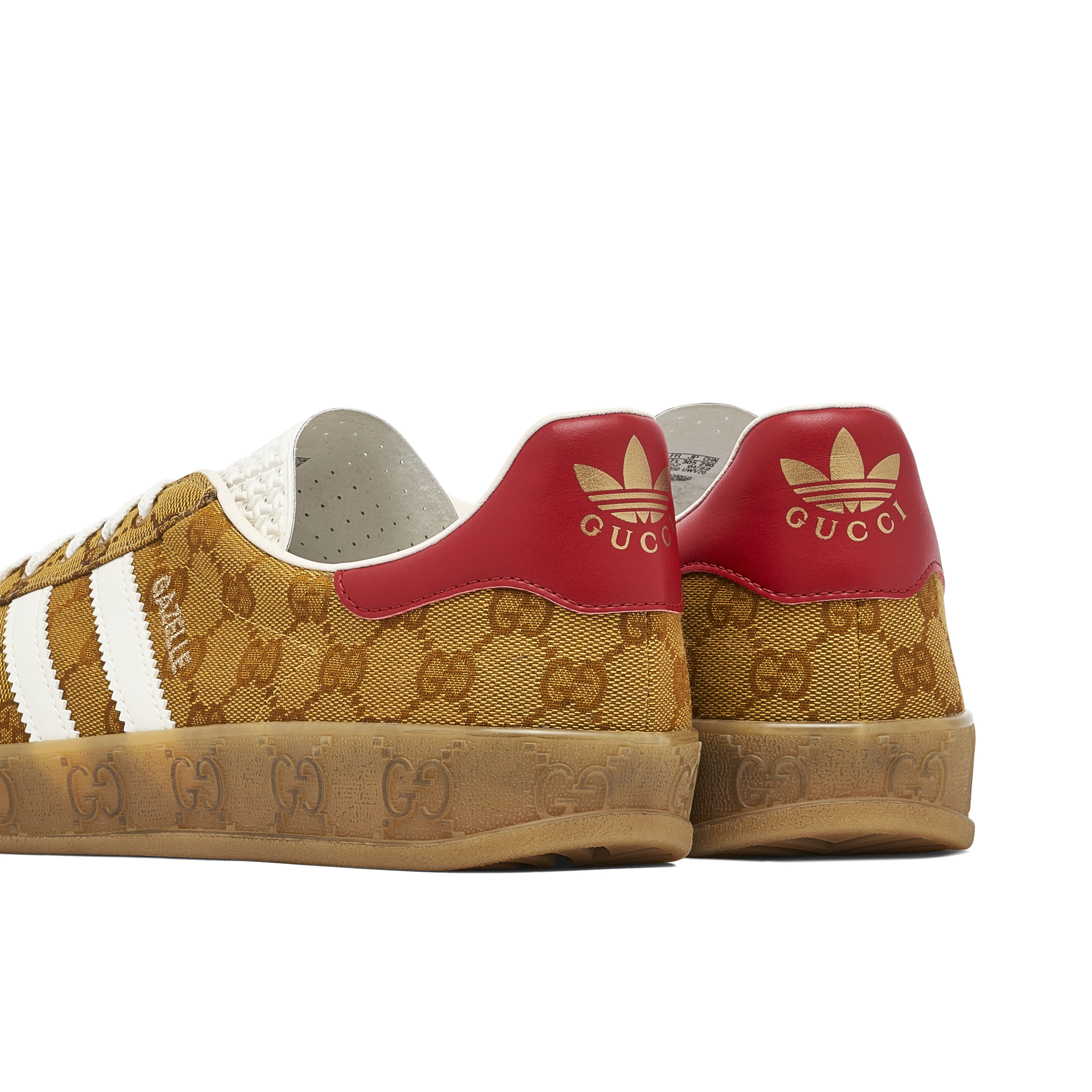 adidas Gazelle x Gucci Mesa White Red - image 3