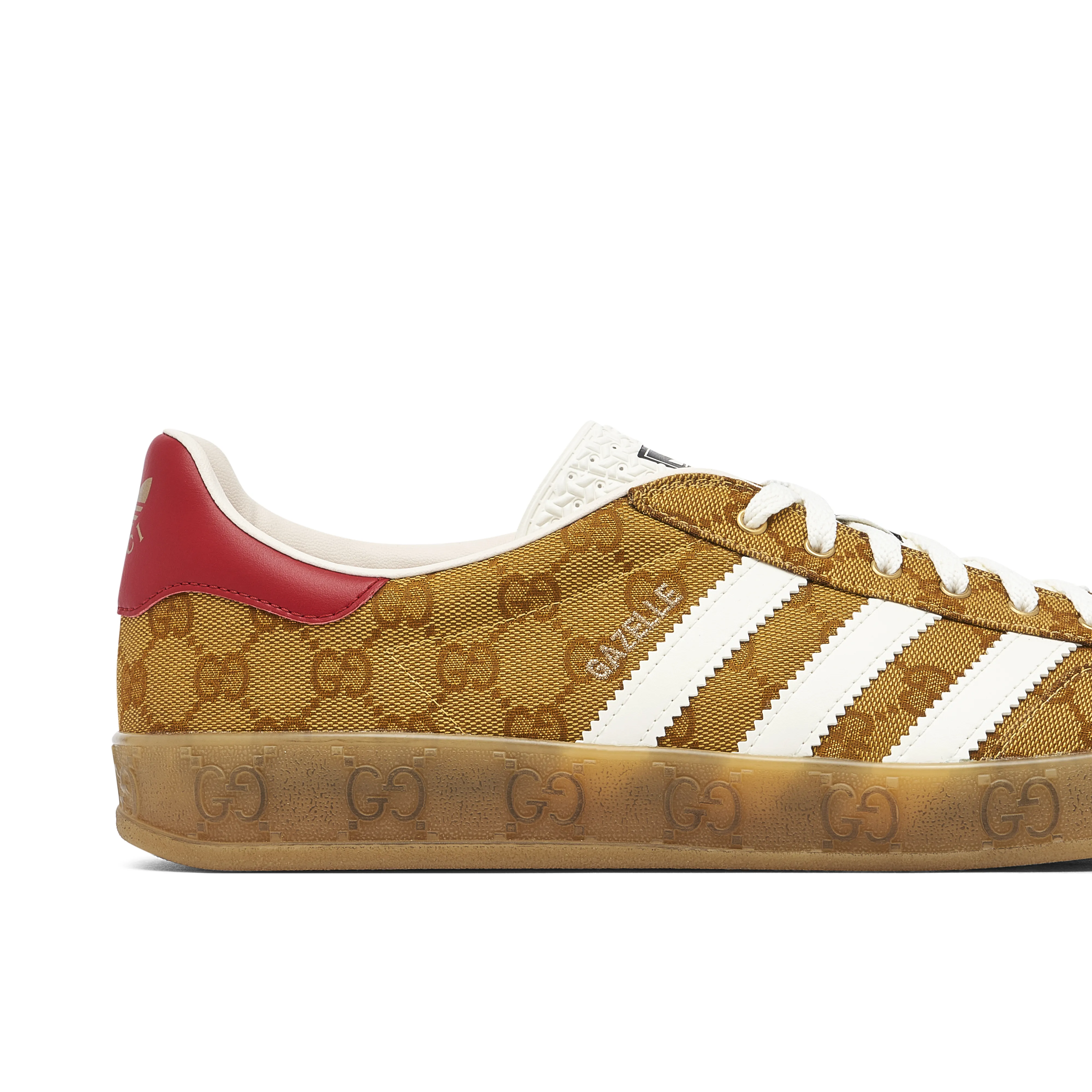 adidas Gazelle x Gucci Mesa White Red - image 4