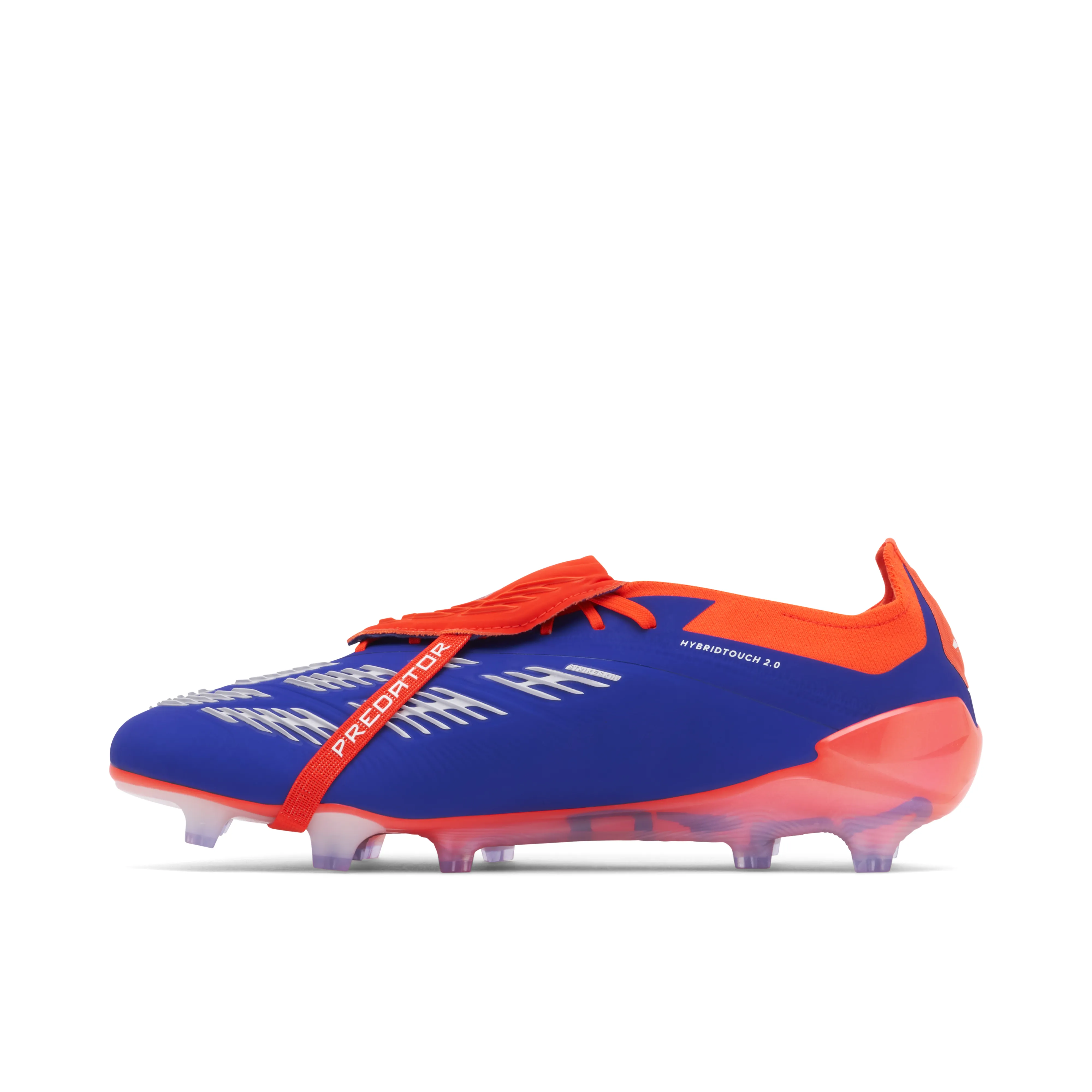 Adidas Predator Elite Foldover Tongue FG Lucid Blue Solar Red - image 2