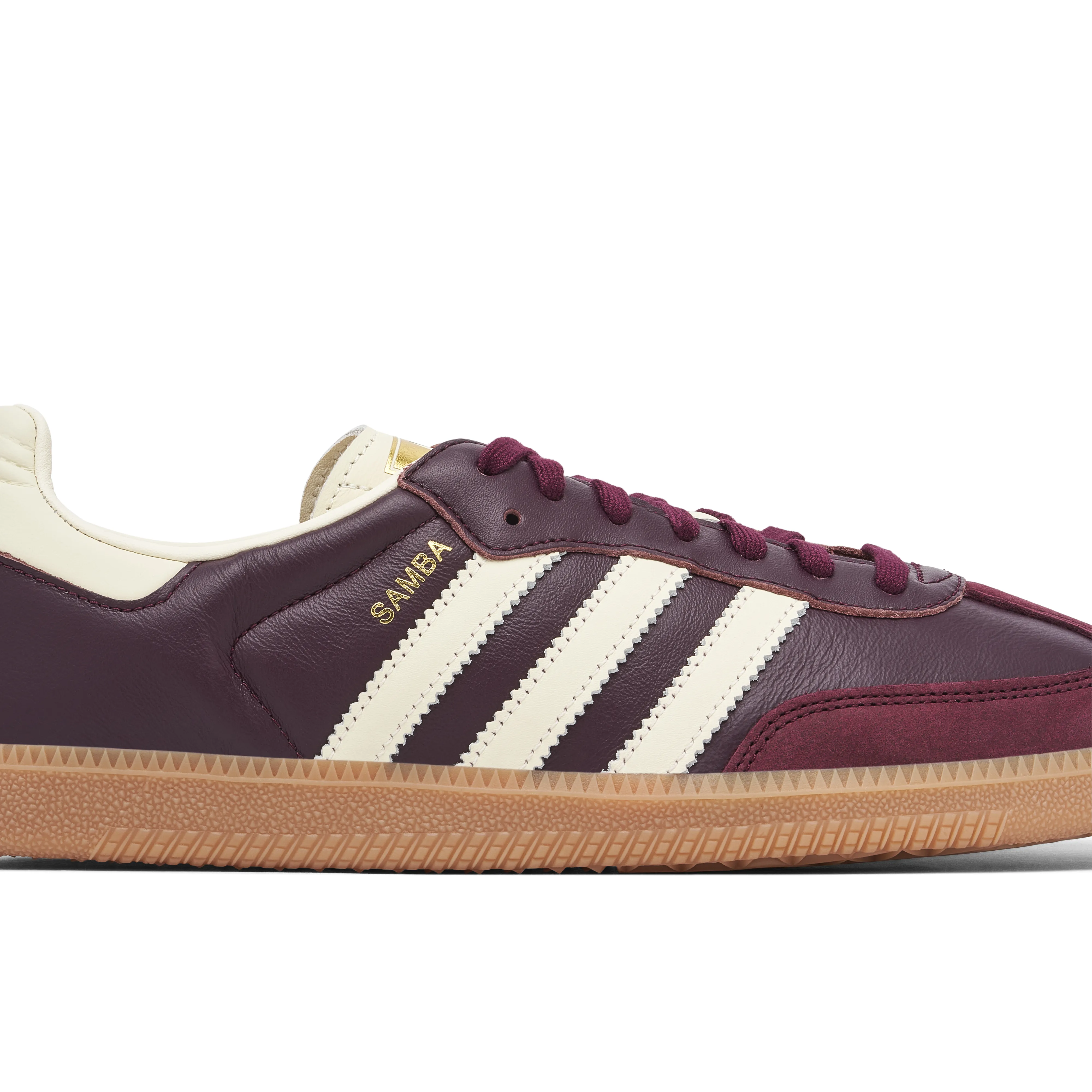 adidas Samba OG Maroon Cream Womens - image 5