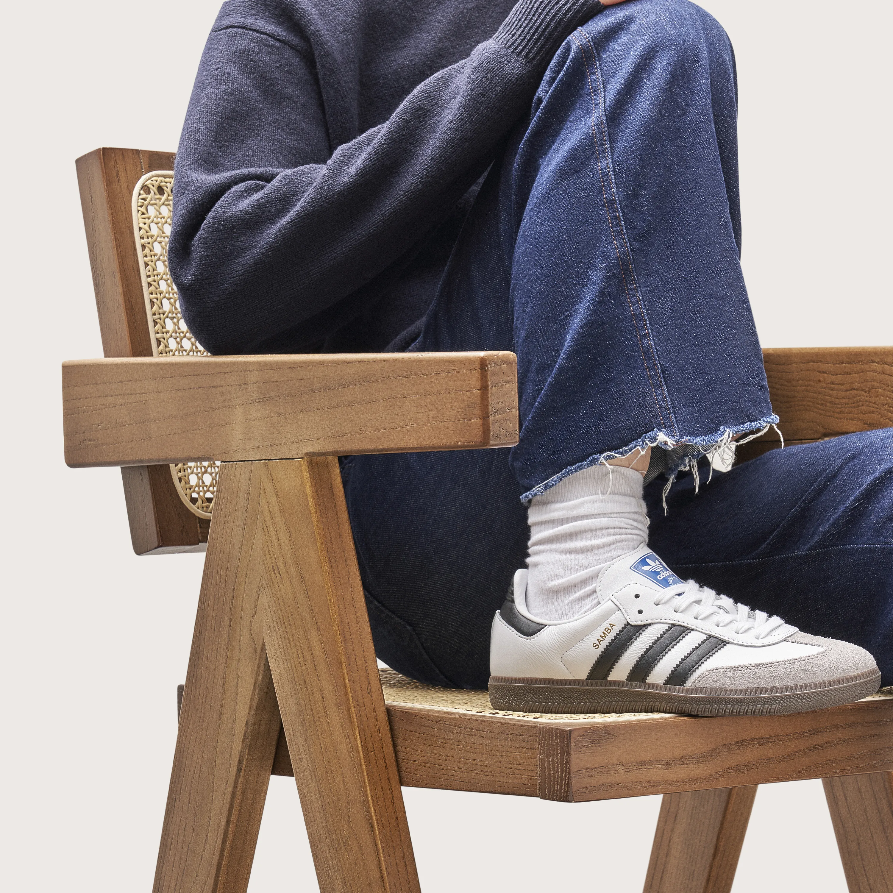 Adidas Samba OG White Black - image 3