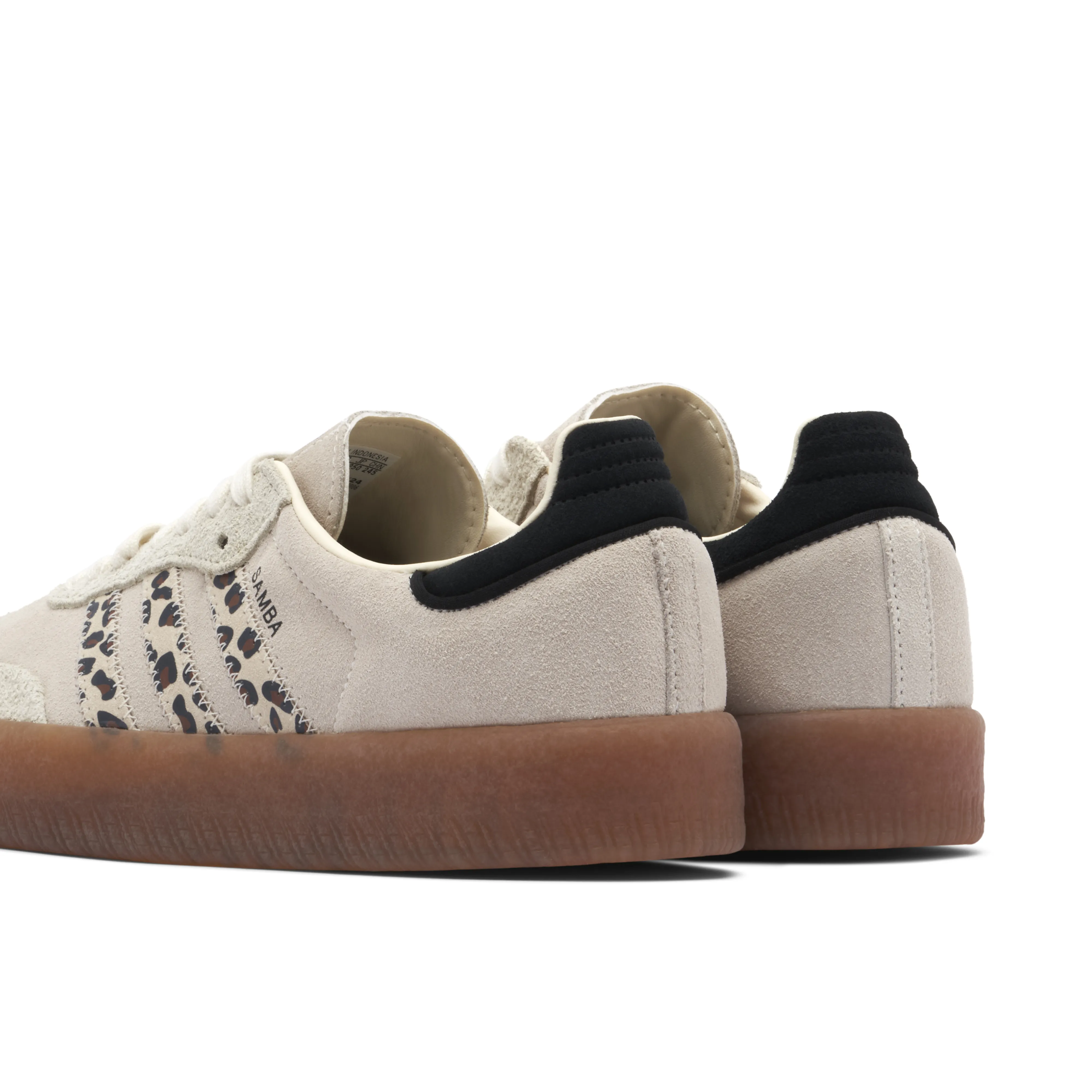 Adidas Sambae Leopard Off White Womens - image 4