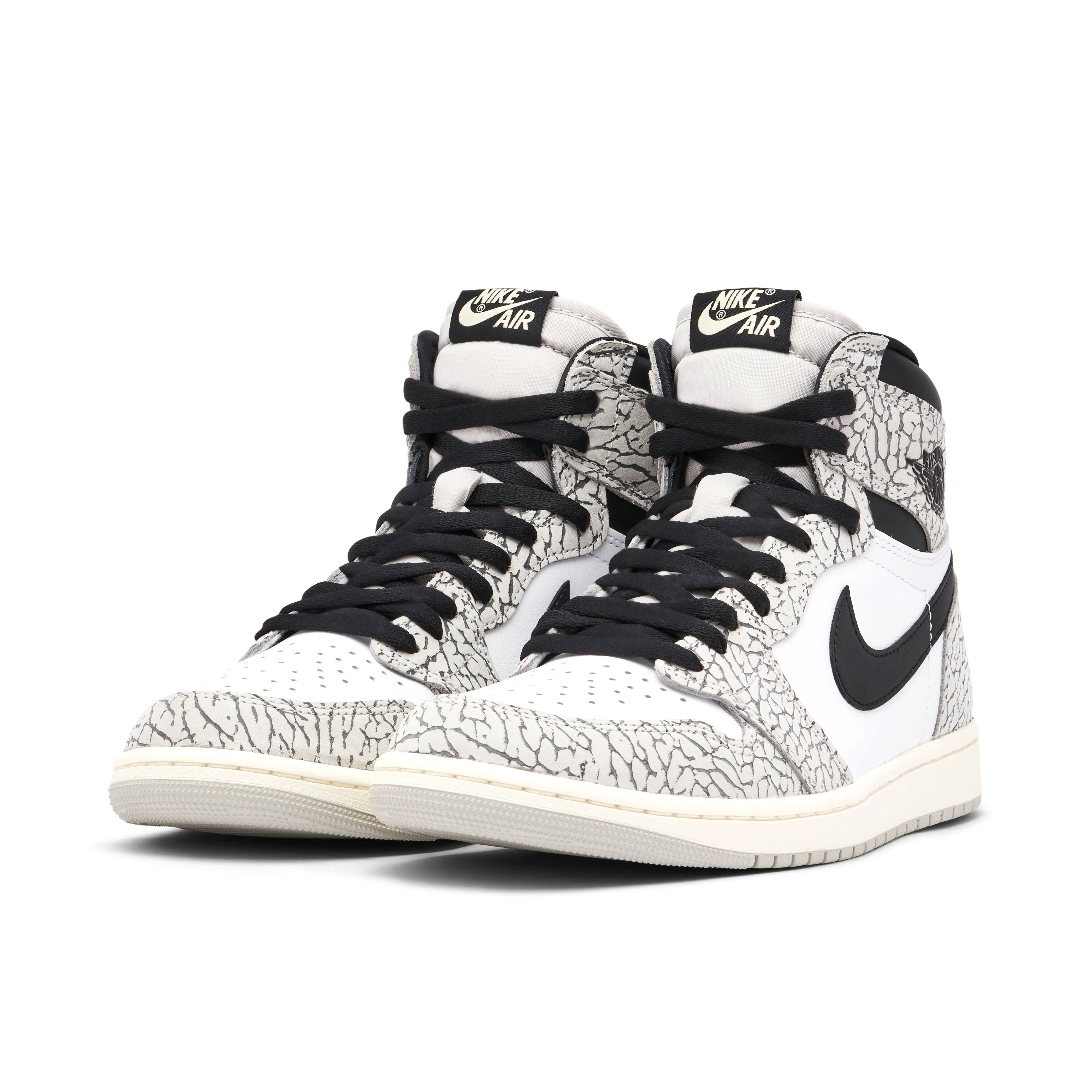 Air Jordan 1 High OG White Cement - image 6