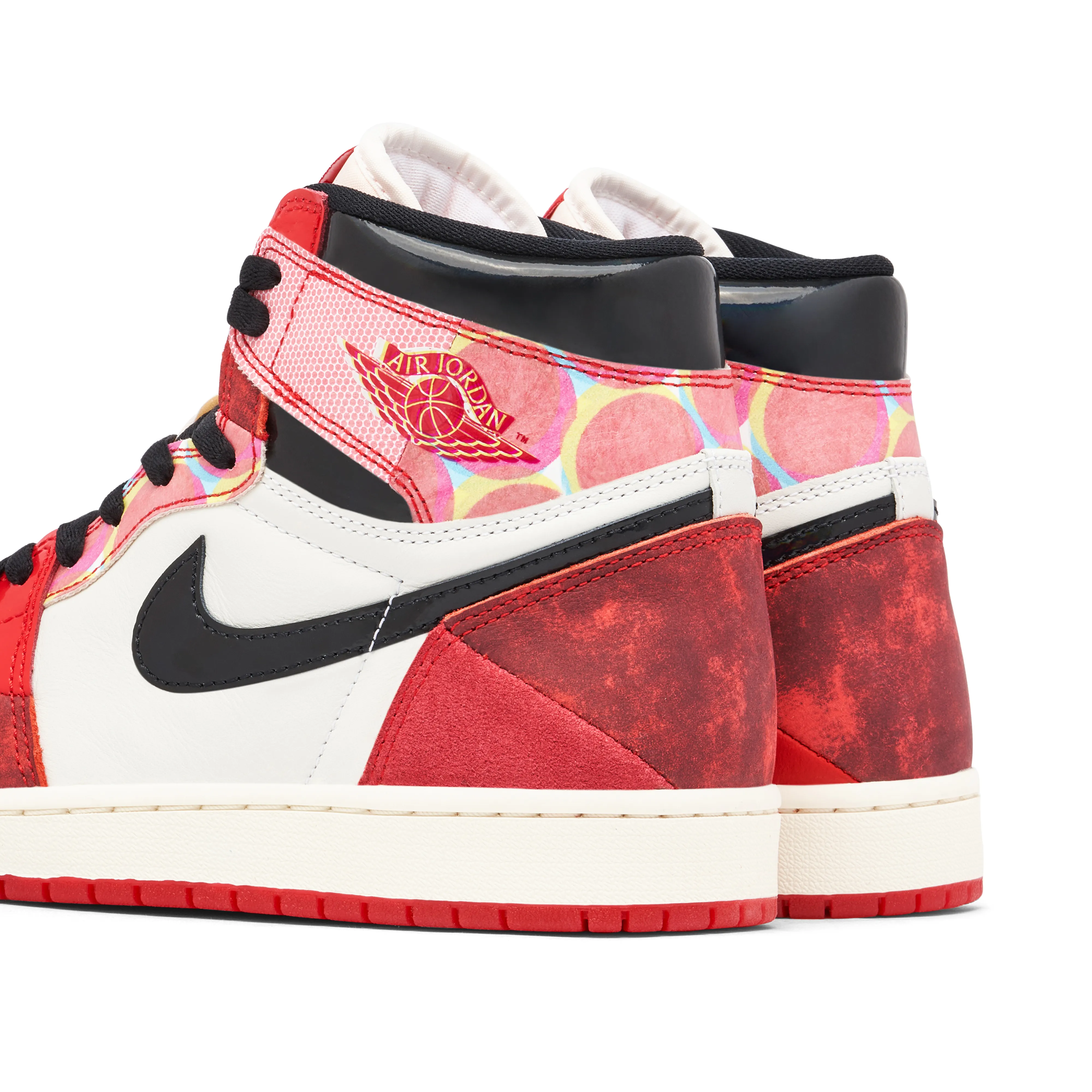 Air Jordan 1 High x Spider-Man Across The Spider-Verse Red Black - image 3