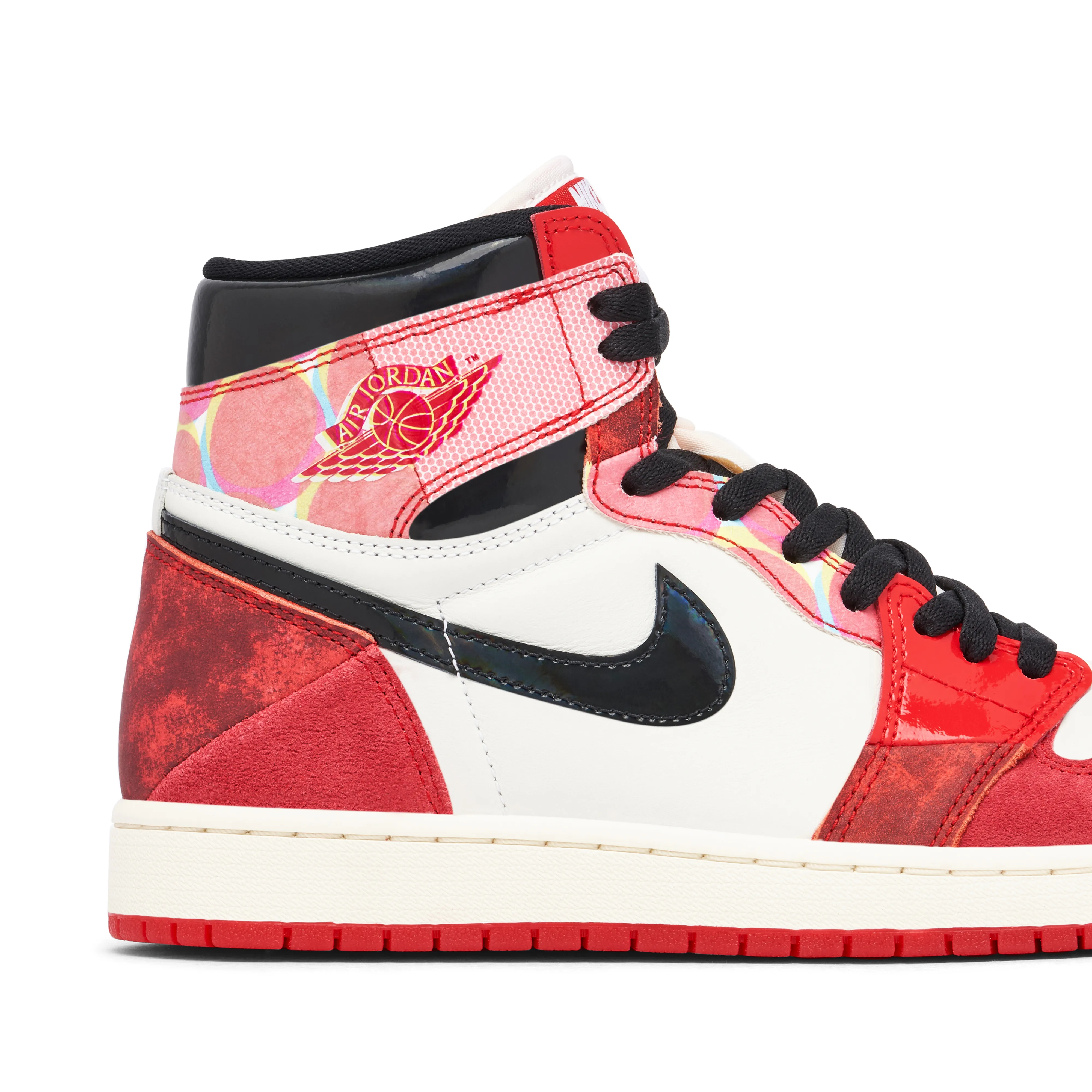 Air Jordan 1 High x Spider-Man Across The Spider-Verse Red Black - image 4