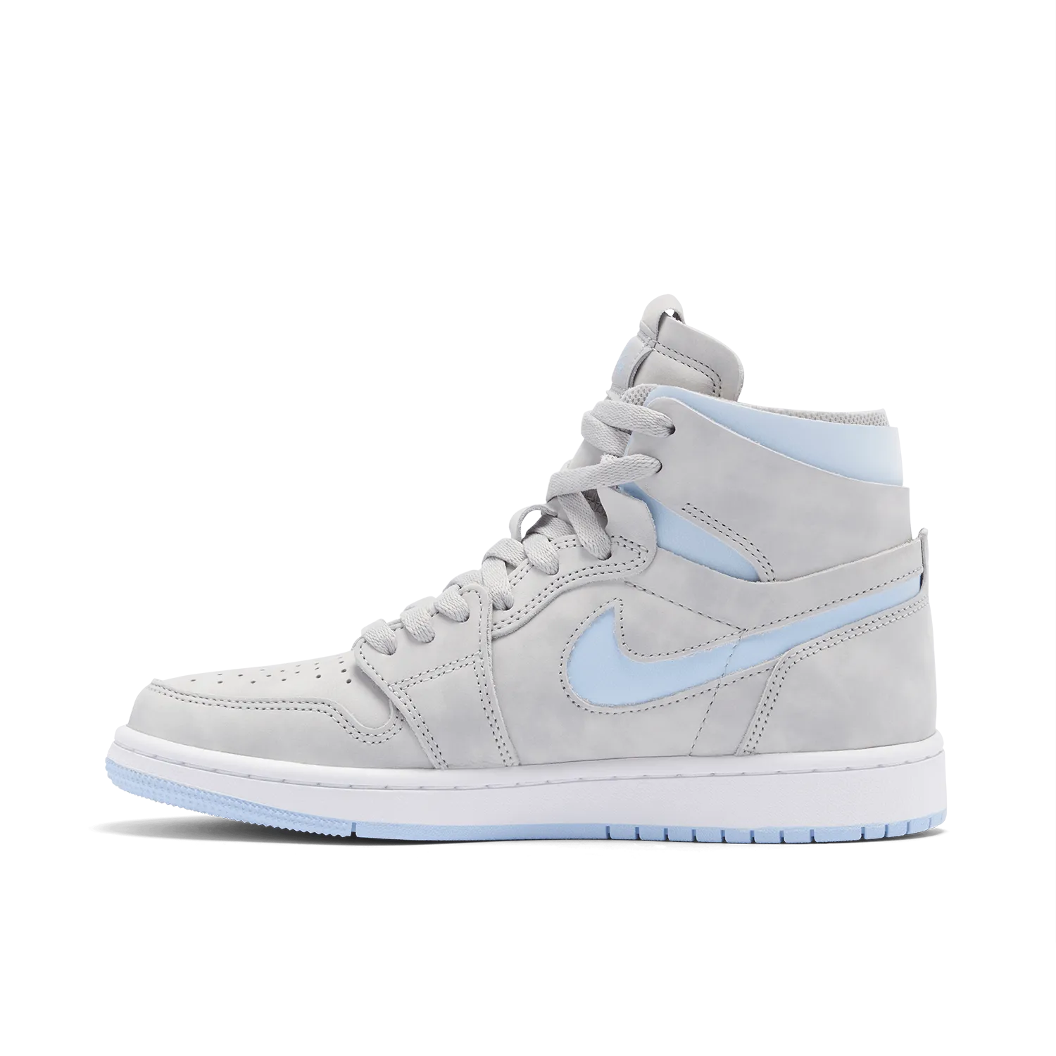 Air Jordan 1 High Zoom CMFT Cool Grey Light Blue Womens - image 2