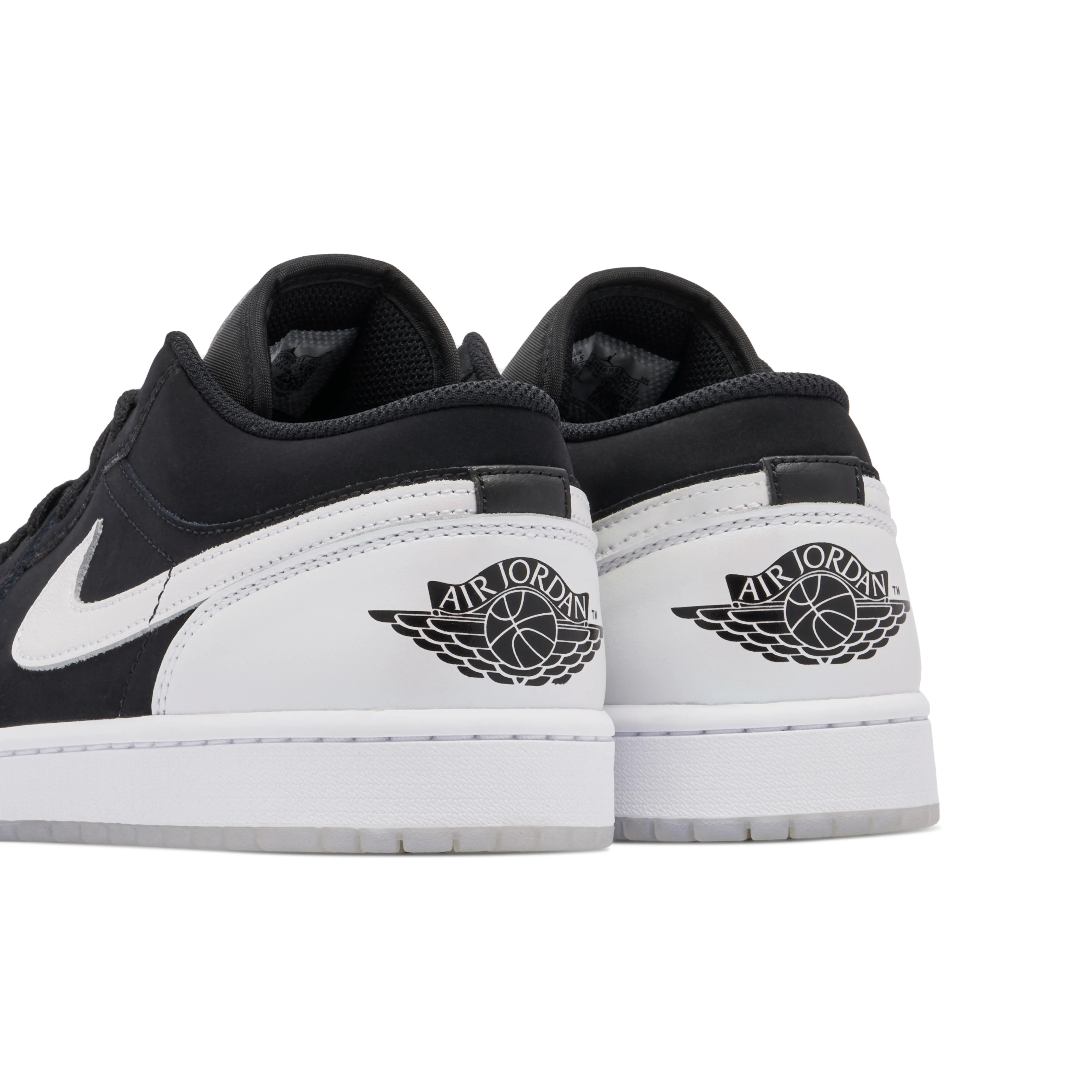Air Jordan 1 Low Black White Diamond - image 3