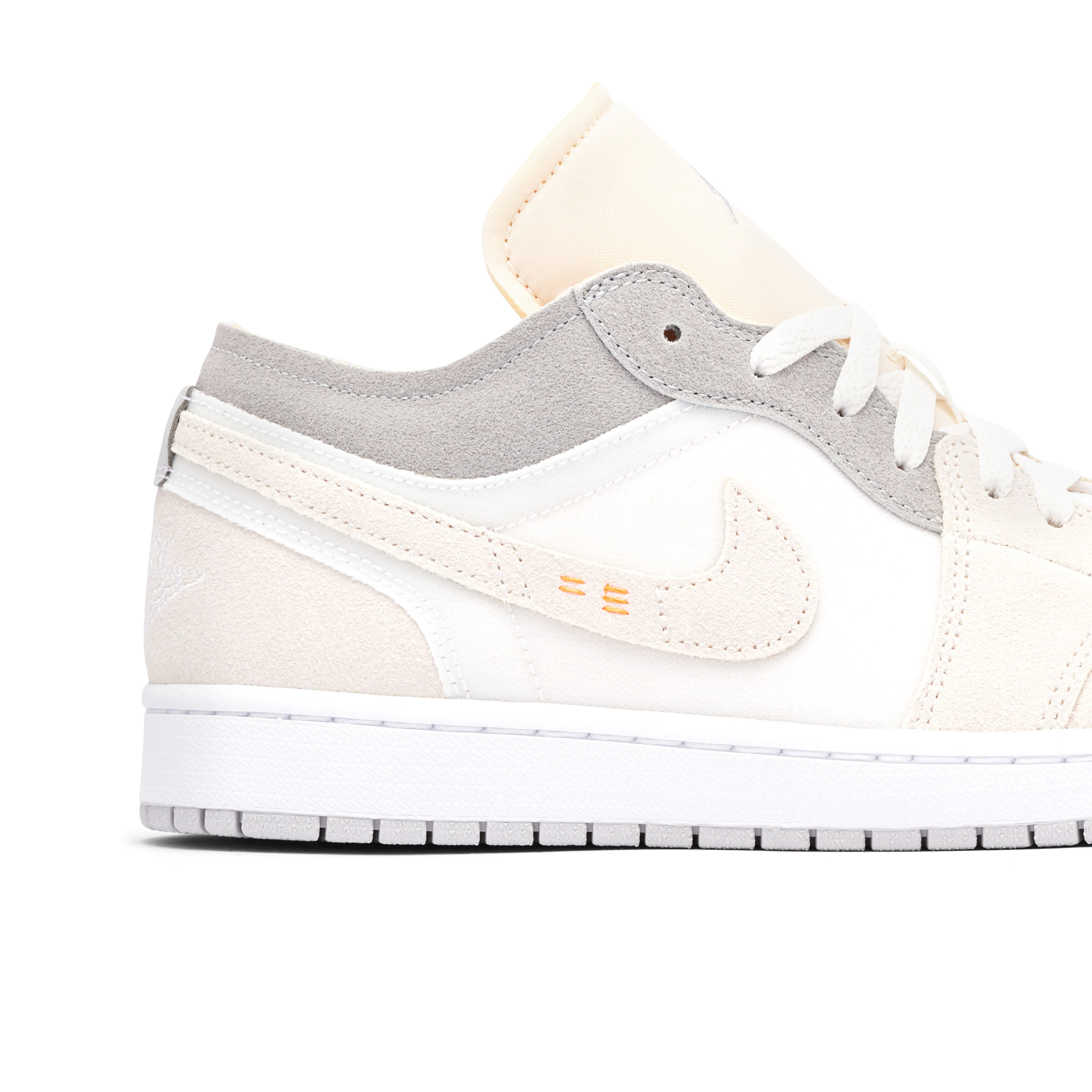 Air Jordan 1 Low Craft Inside Out White Grey - image 4