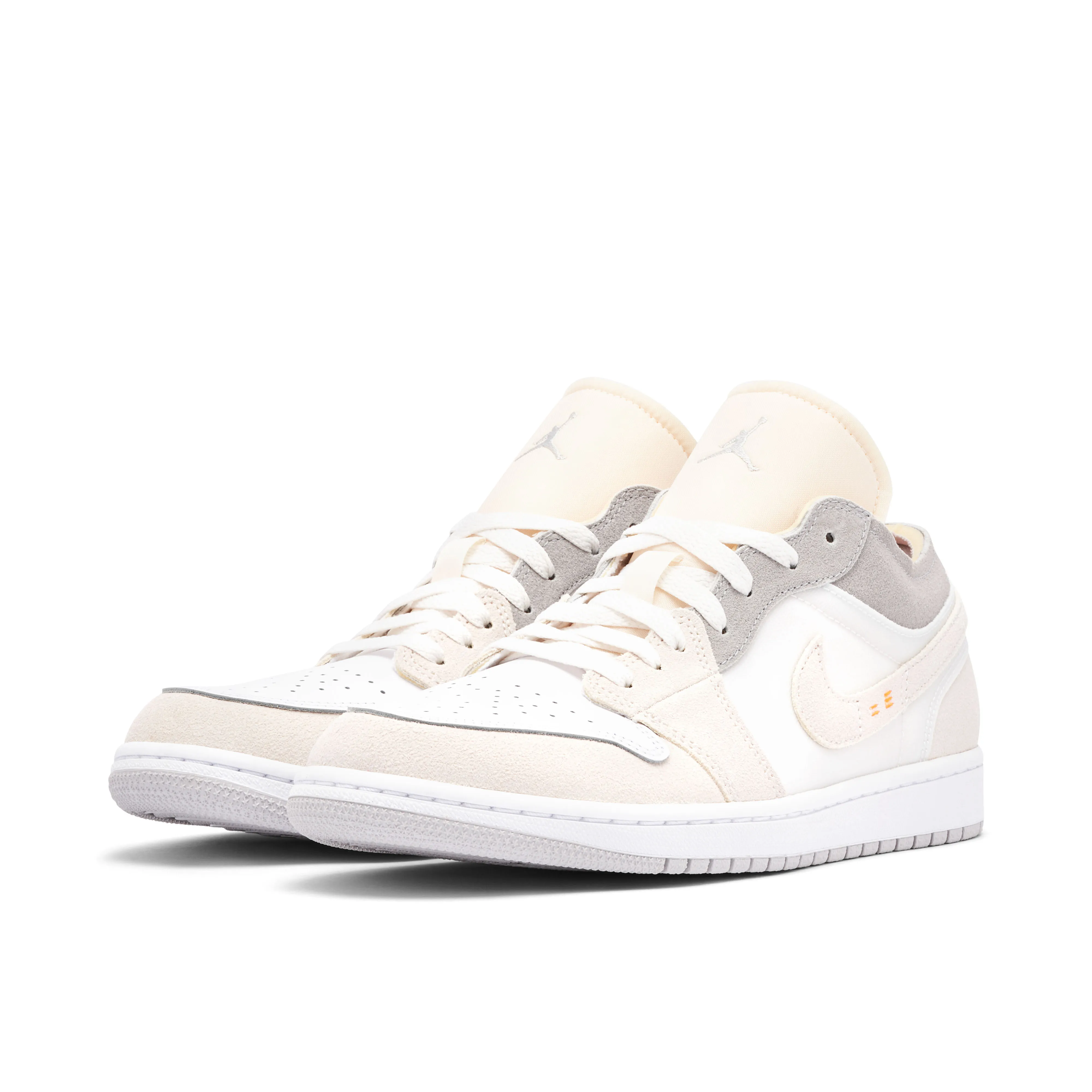 Air Jordan 1 Low Craft Inside Out White Grey - image 6