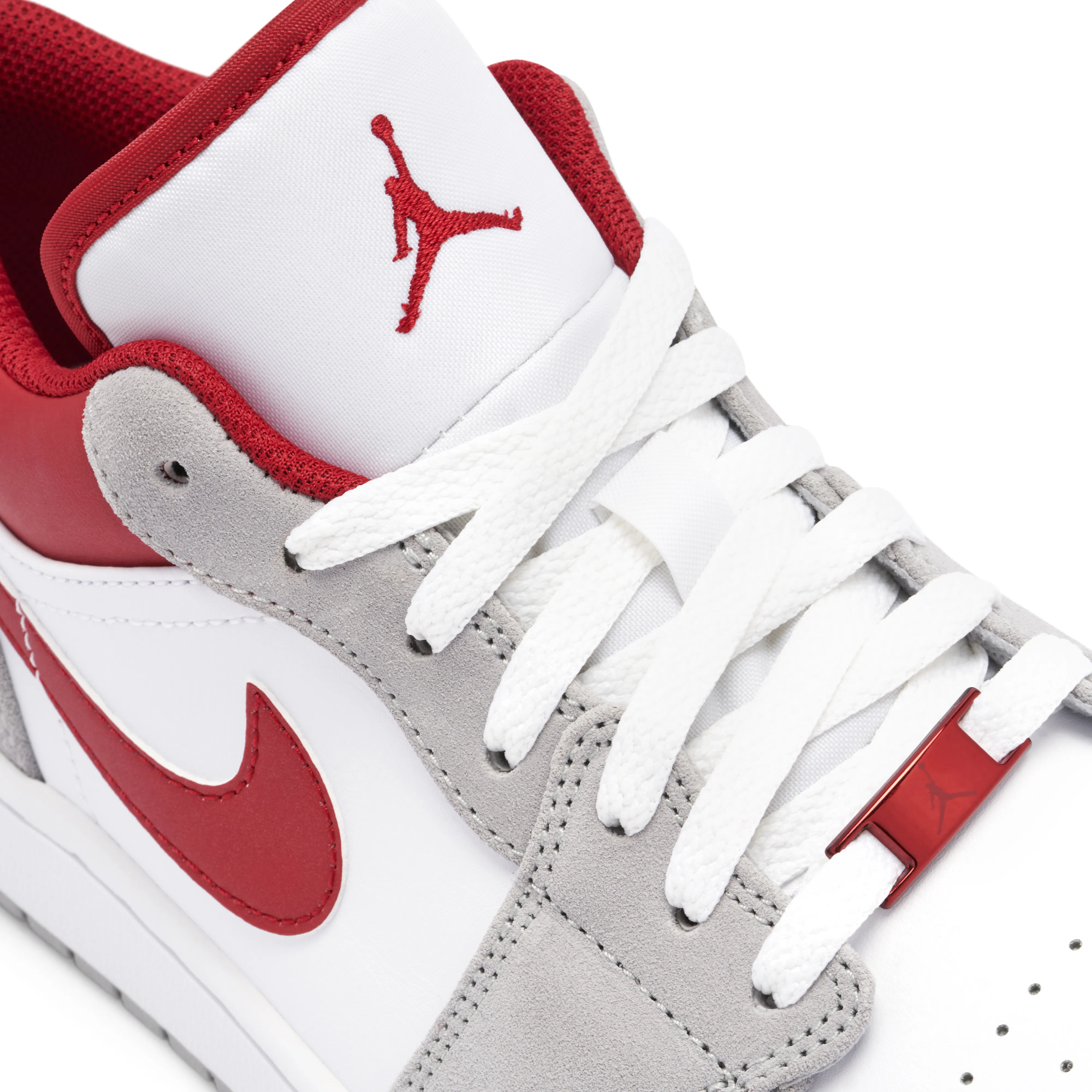 Air Jordan 1 Low Grey Red - image 3