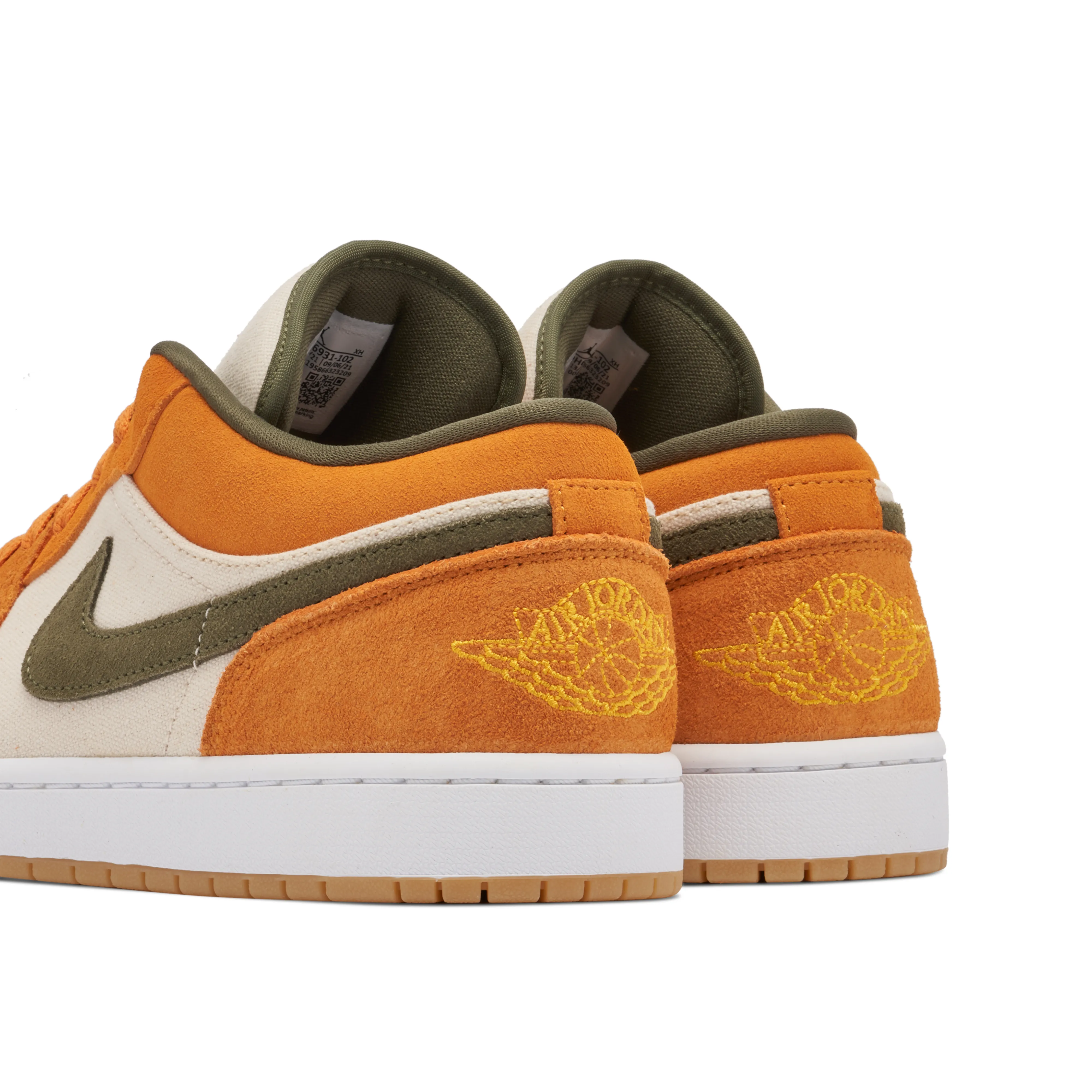 Air Jordan 1 Low Orange Olive - image 3