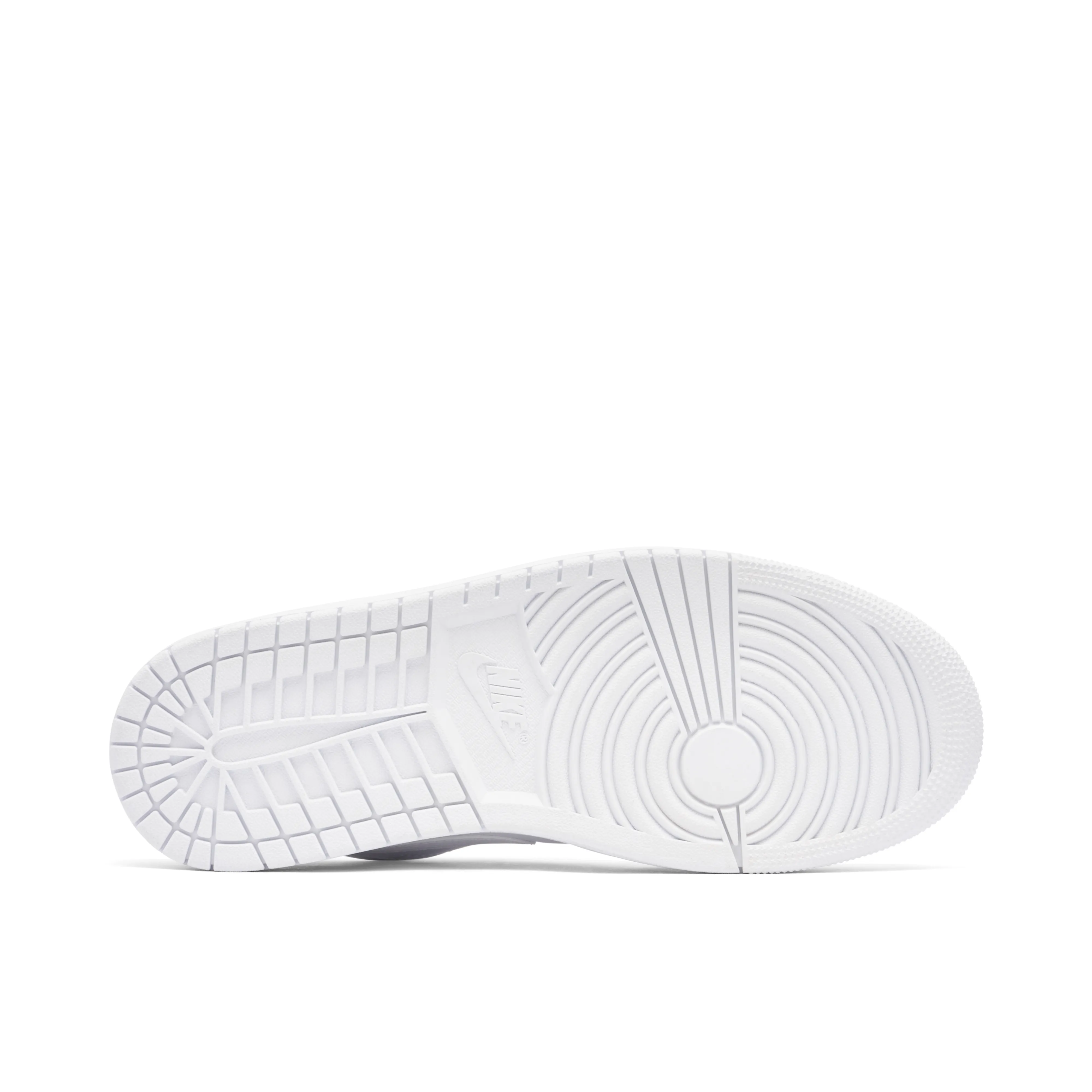Air Jordan 1 Low Triple White Tumbled Leather - image 5
