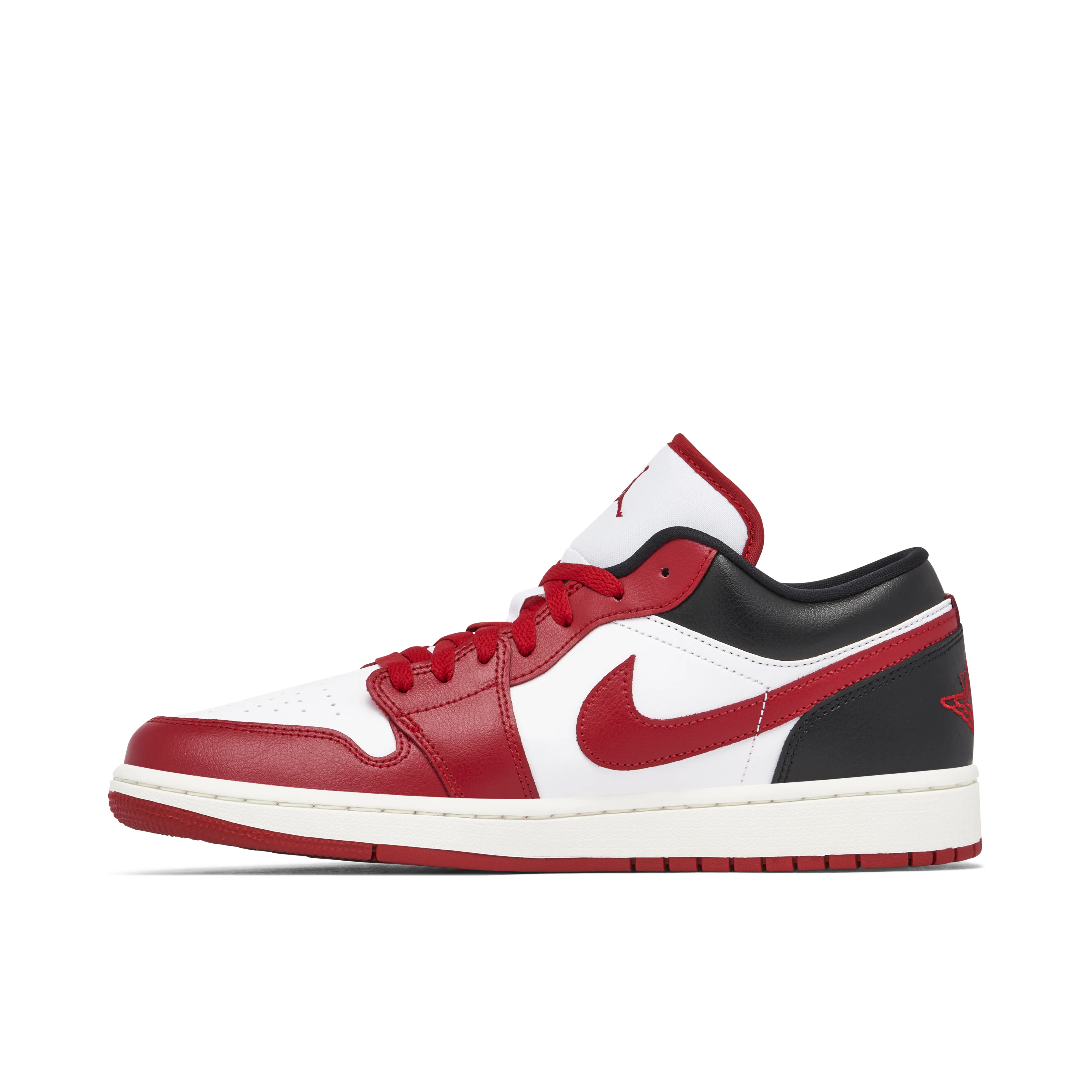 Air Jordan 1 Low White Gym Red Womens - image 2