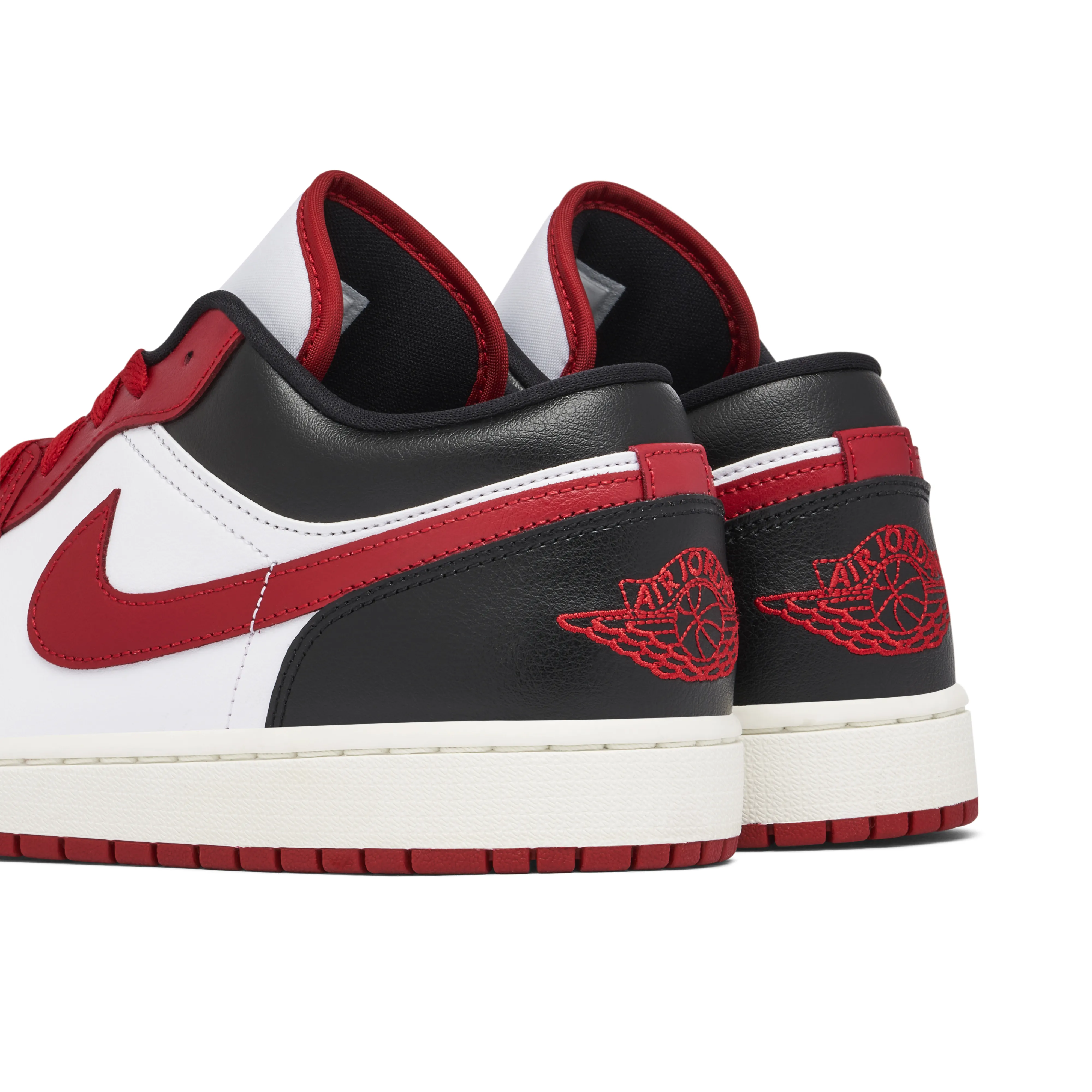 Air Jordan 1 Low White Gym Red Womens - image 3