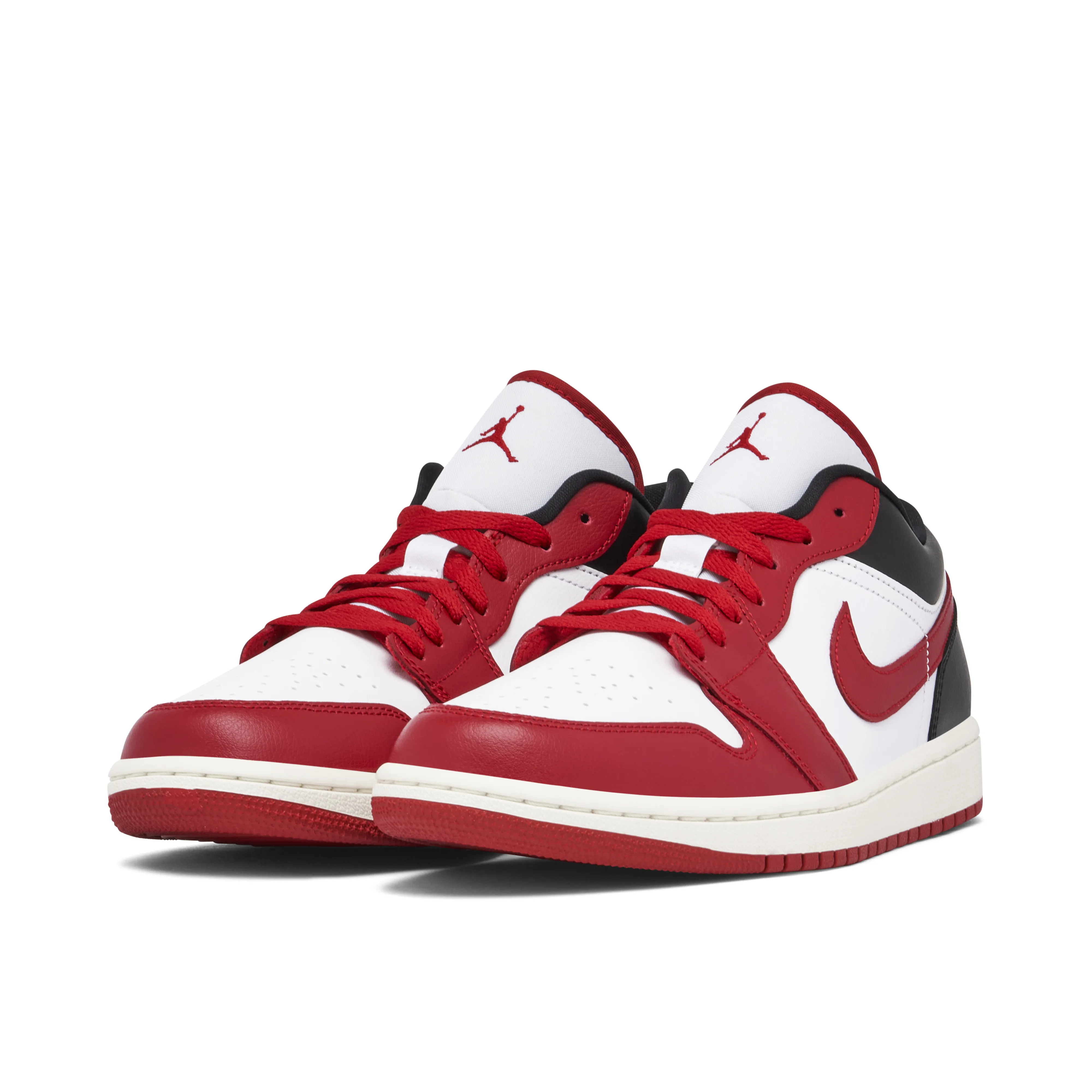 Air Jordan 1 Low White Gym Red Womens - image 6
