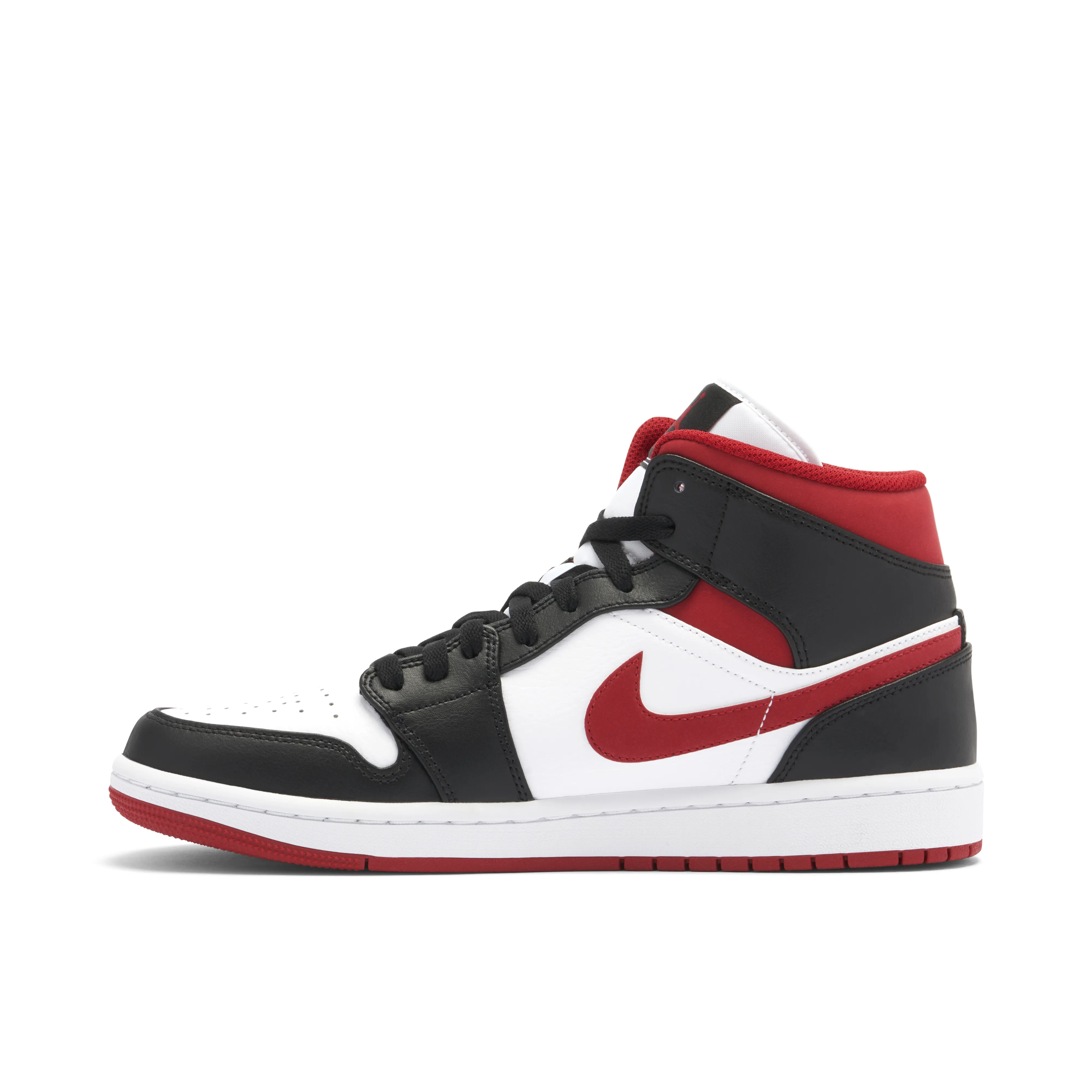 Air Jordan 1 Mid Black Gym Red - image 2