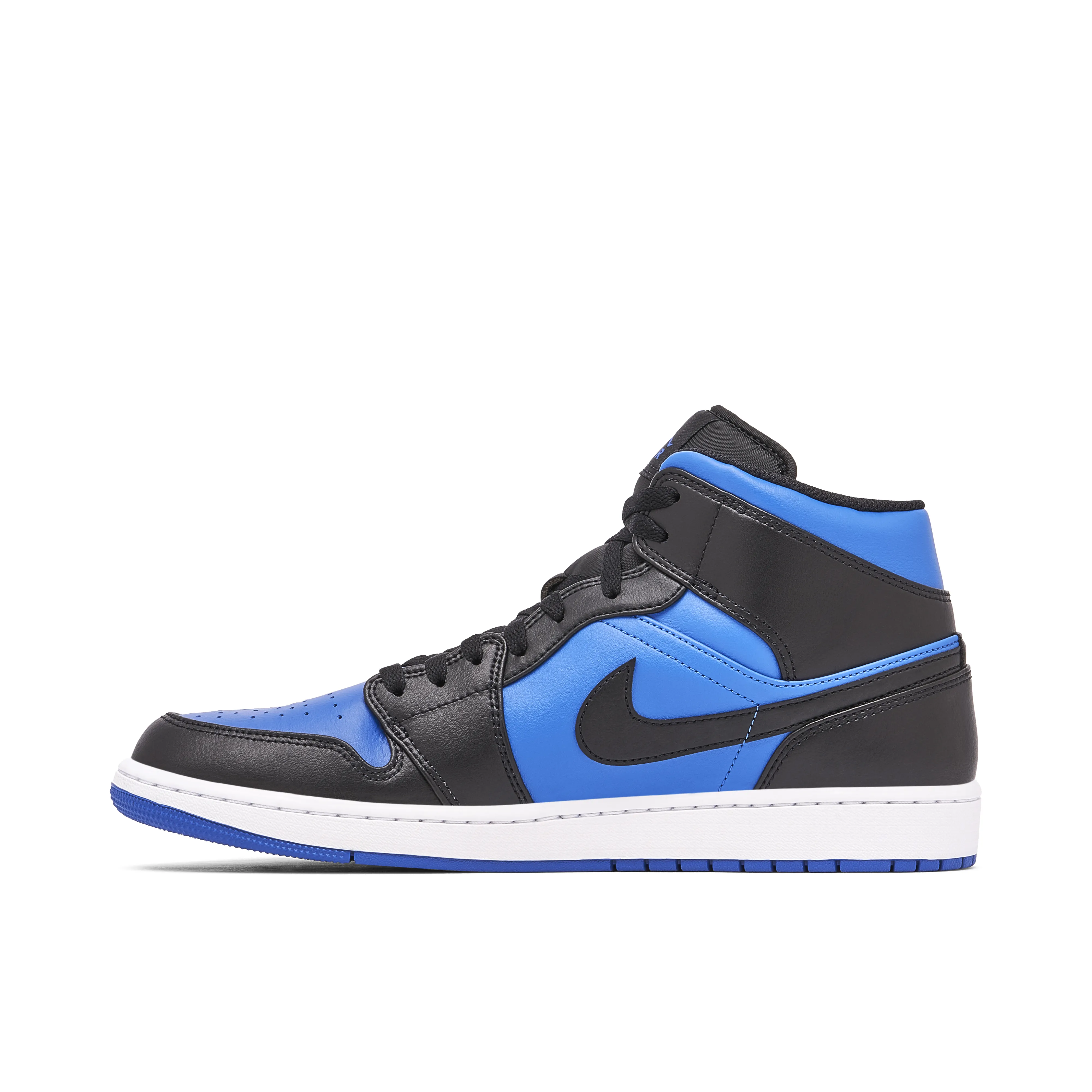 Air Jordan 1 Mid Black Royal Blue - image 2
