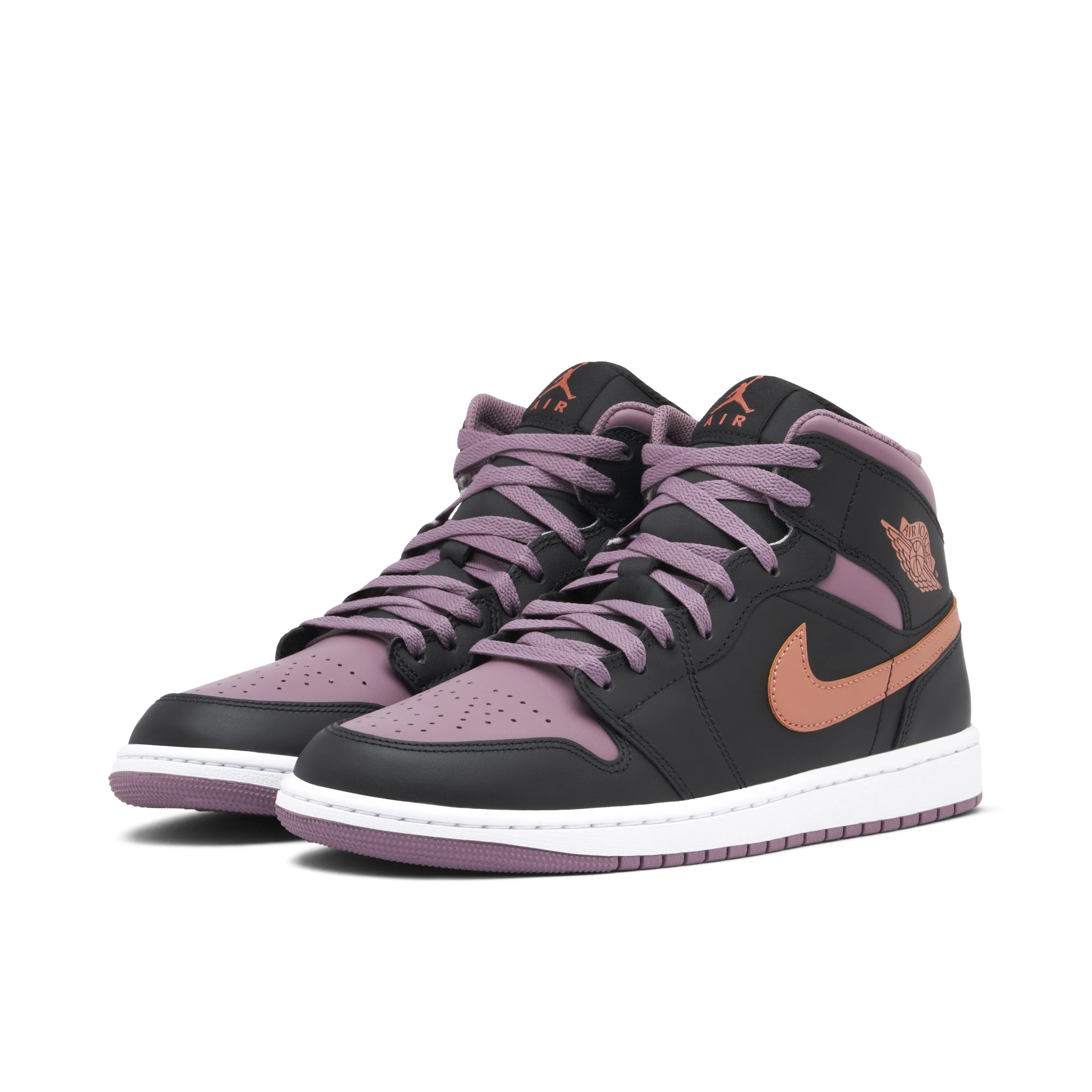 Air Jordan 1 Mid Black Sky J Mauve - image 6