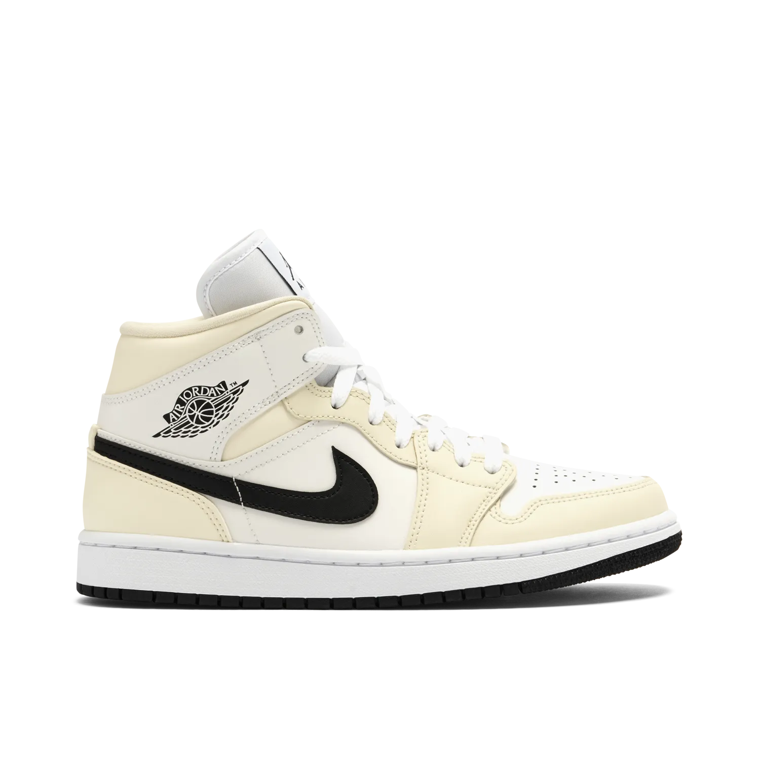 Air Jordan 1 Mid Coconut Milk Womens
