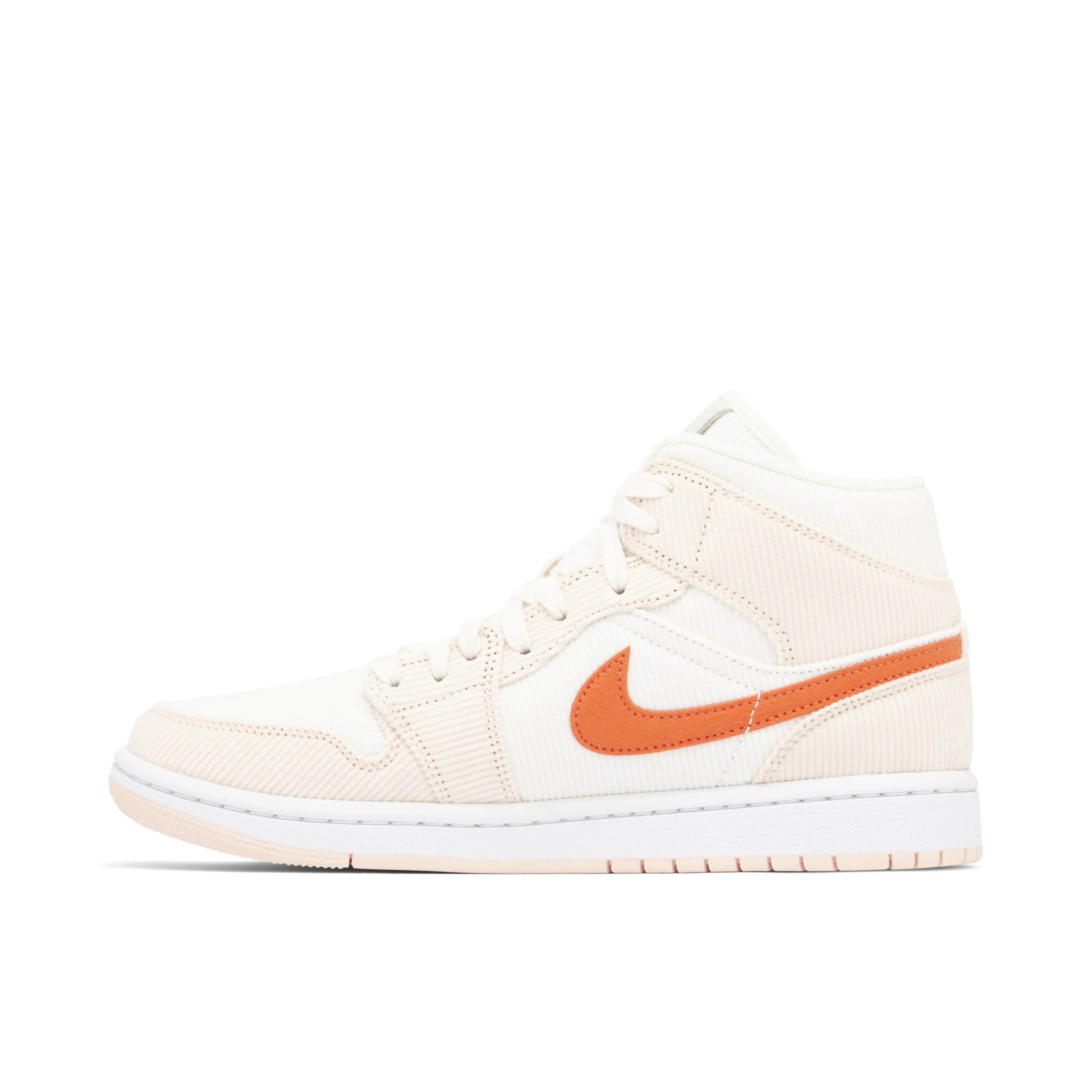 Air Jordan 1 Mid Corduroy Sail Womens - image 2