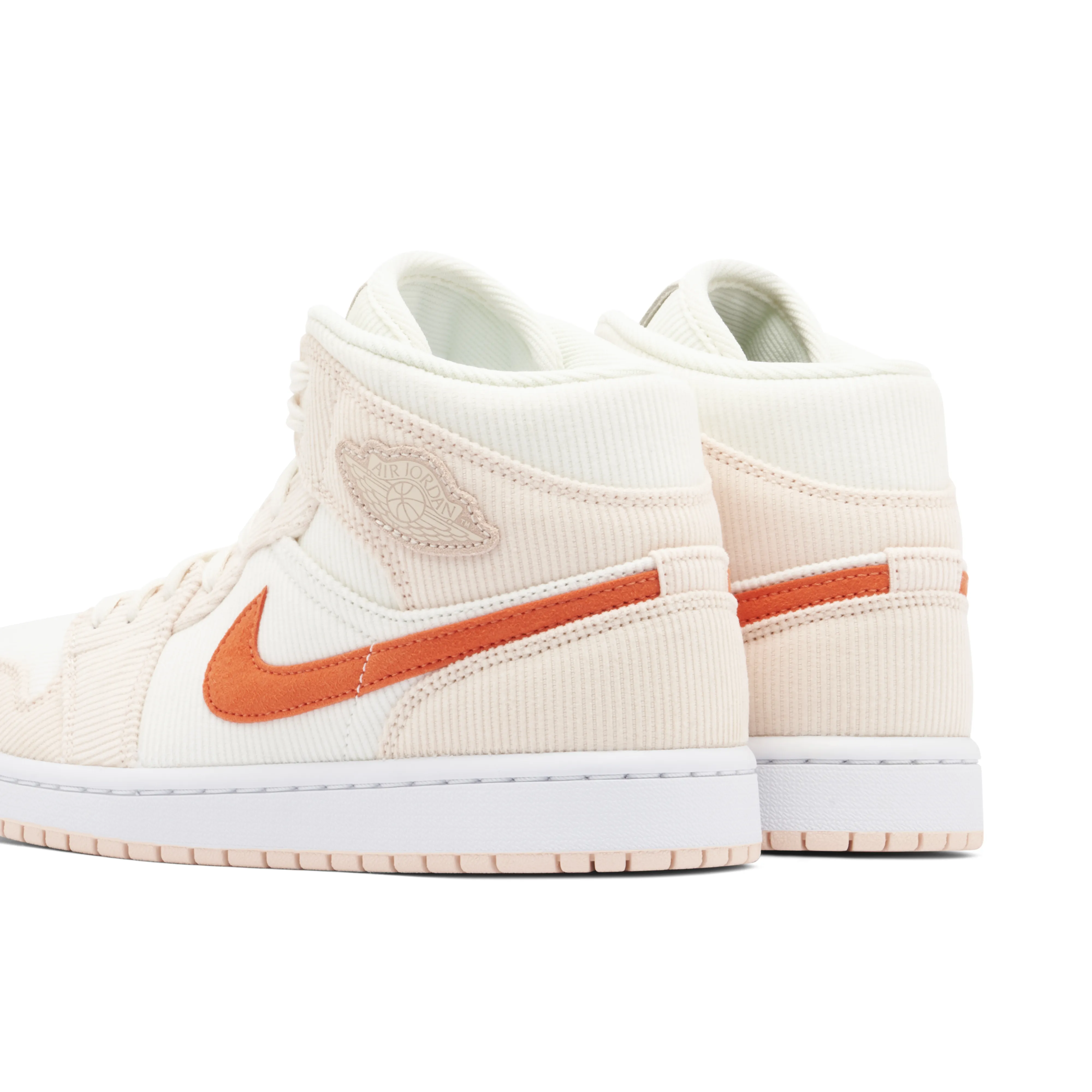 Air Jordan 1 Mid Corduroy Sail Womens - image 4