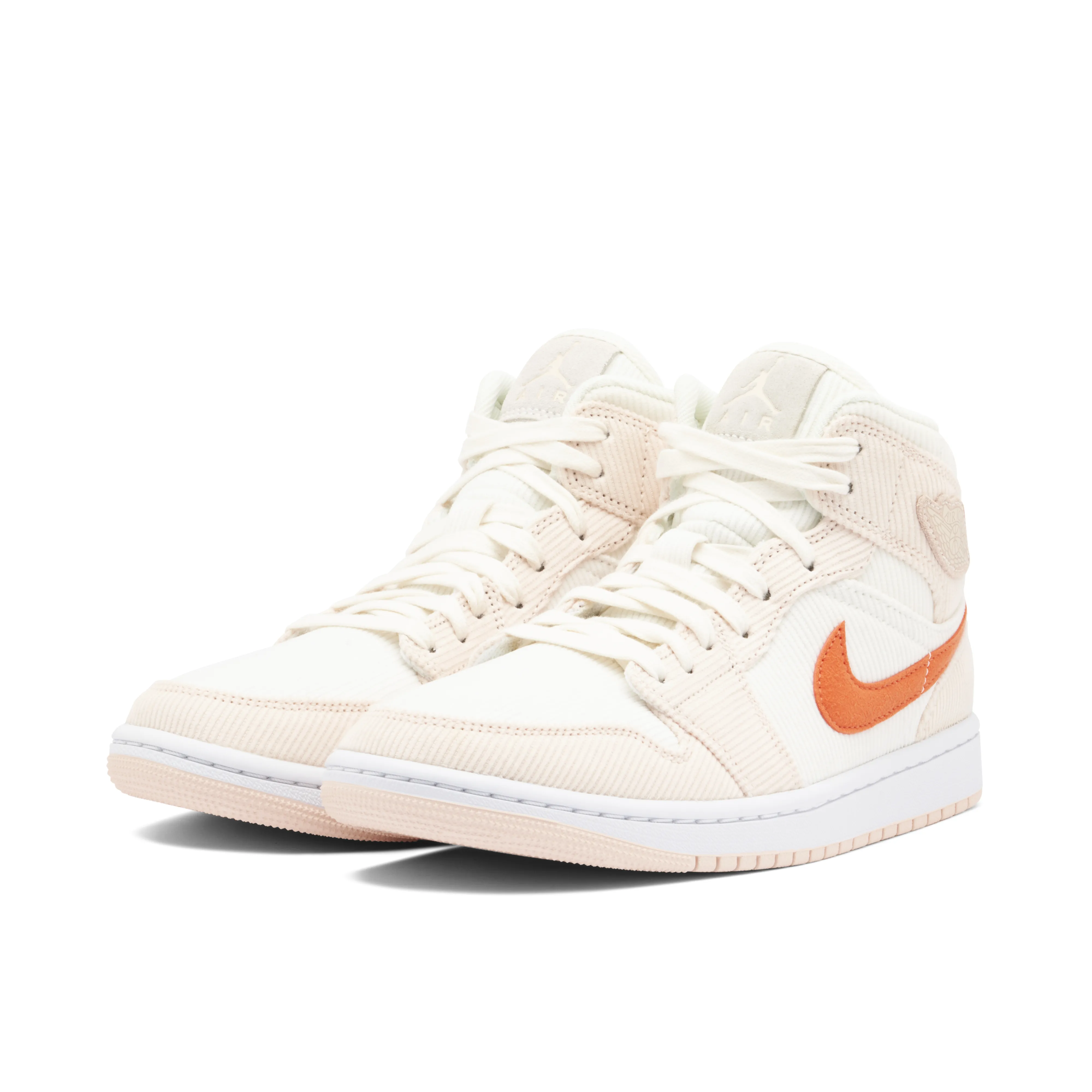 Air Jordan 1 Mid Corduroy Sail Womens - image 6