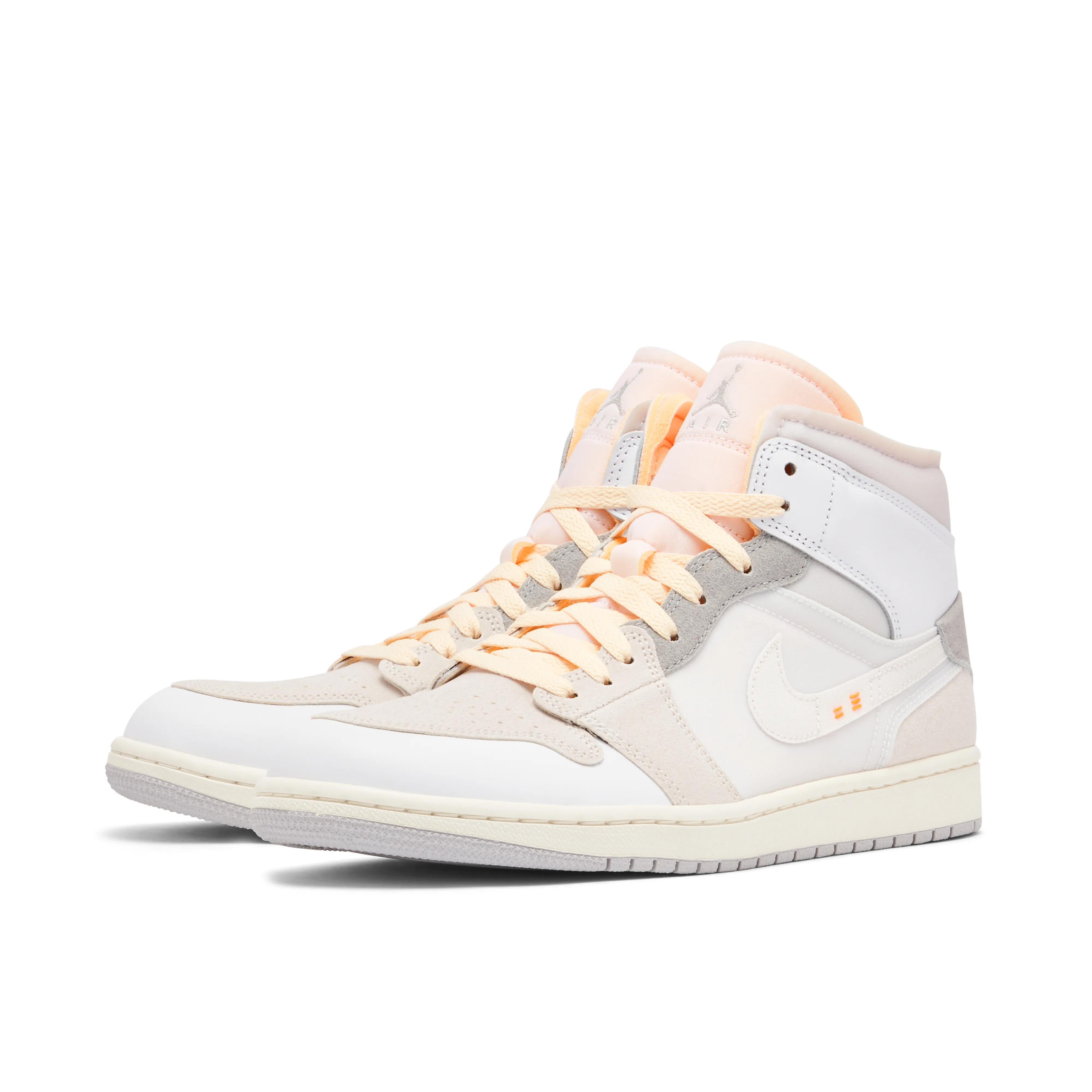 Air Jordan 1 Mid Craft Inside Out White Grey - image 6