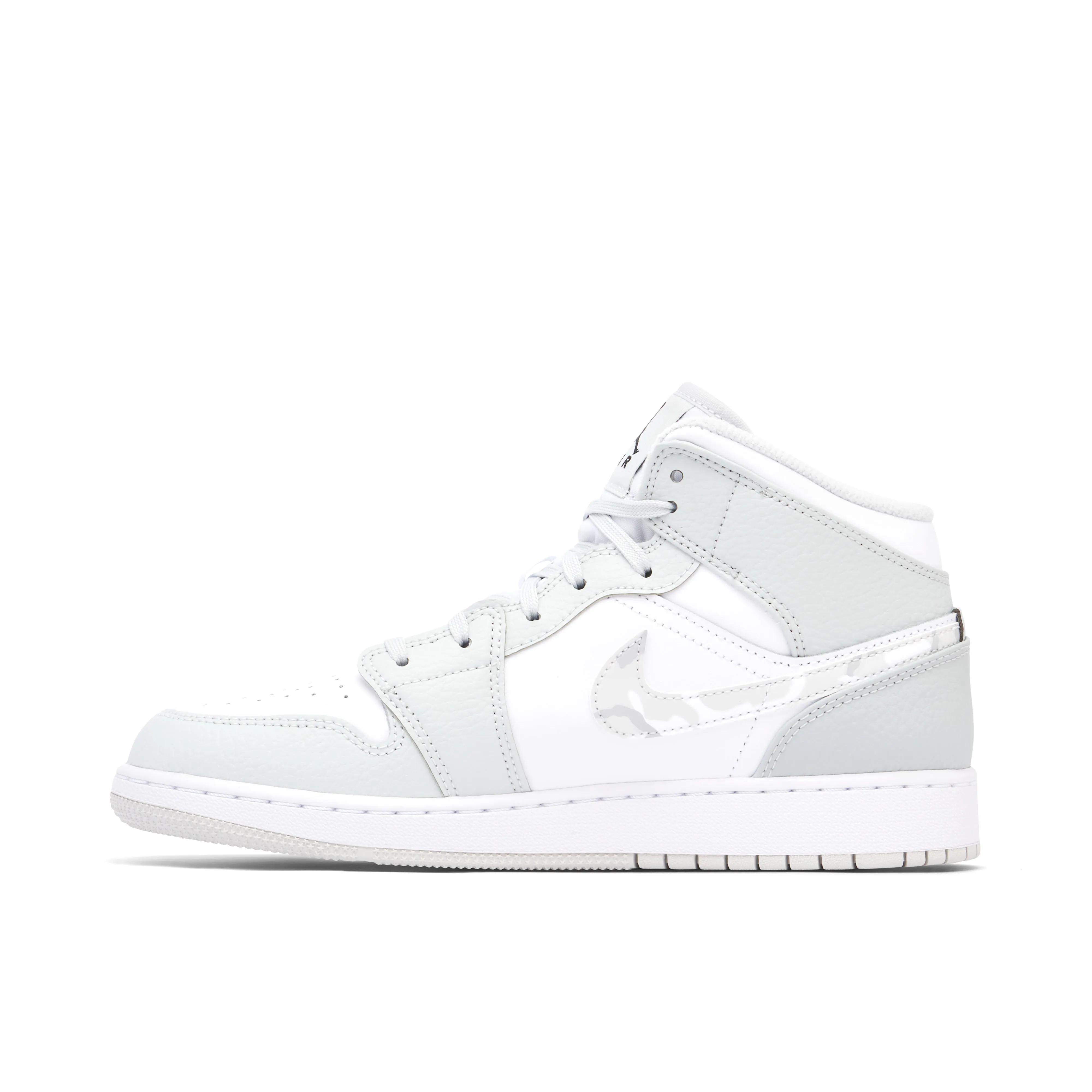 Air Jordan 1 Mid Grey Camo GS - image 2