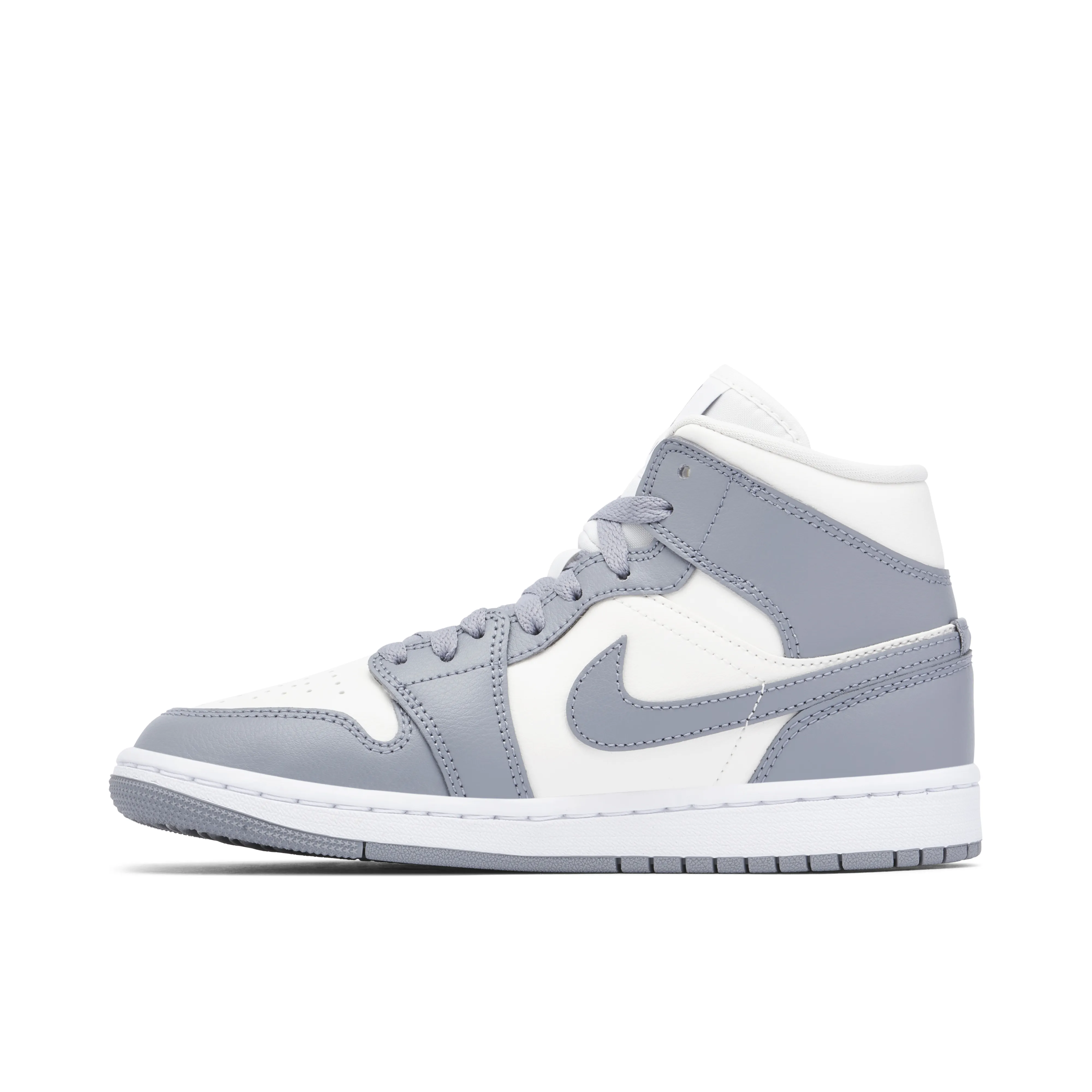 Air Jordan 1 Mid Grey Sail Womens - image 4
