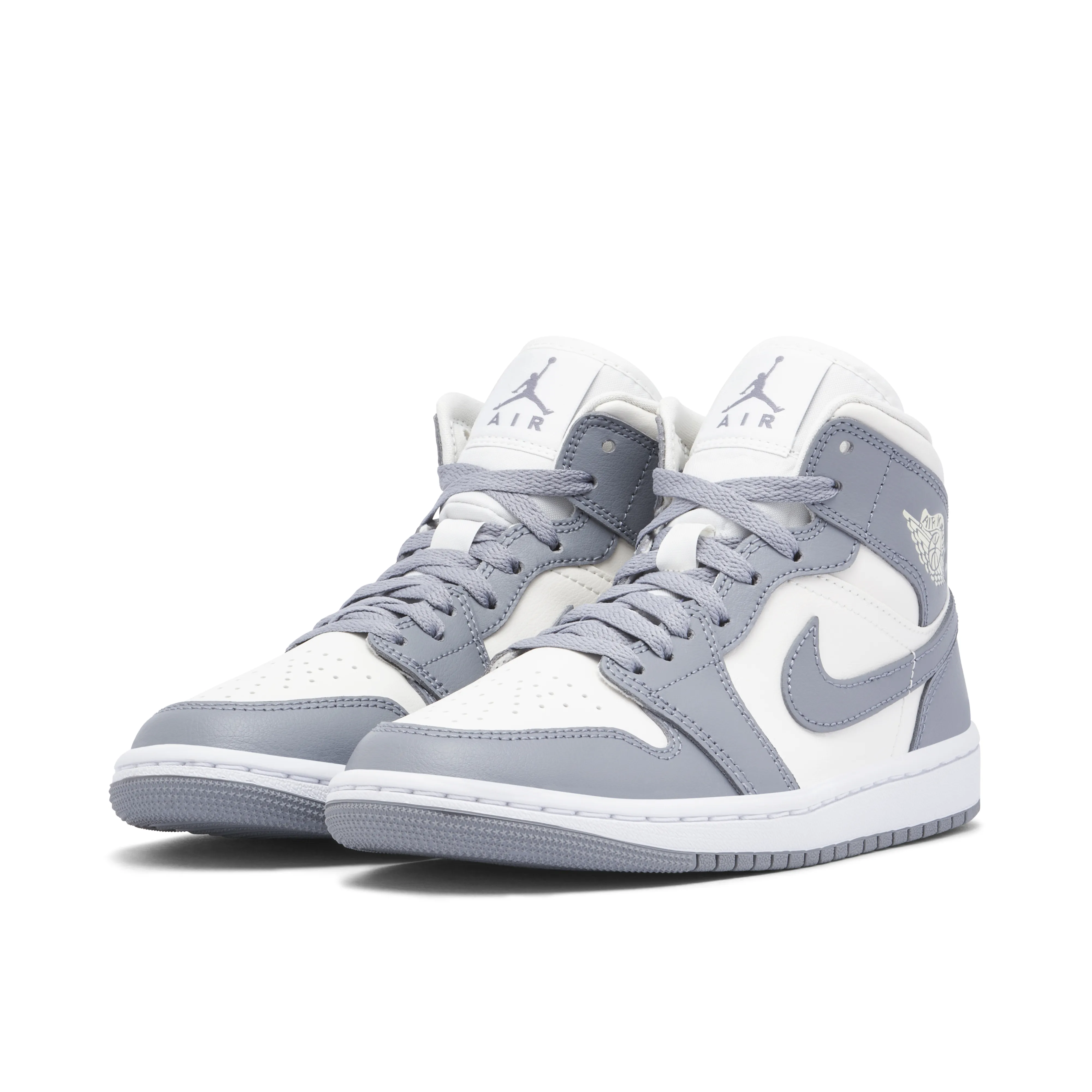 Air Jordan 1 Mid Grey Sail Womens - image 8