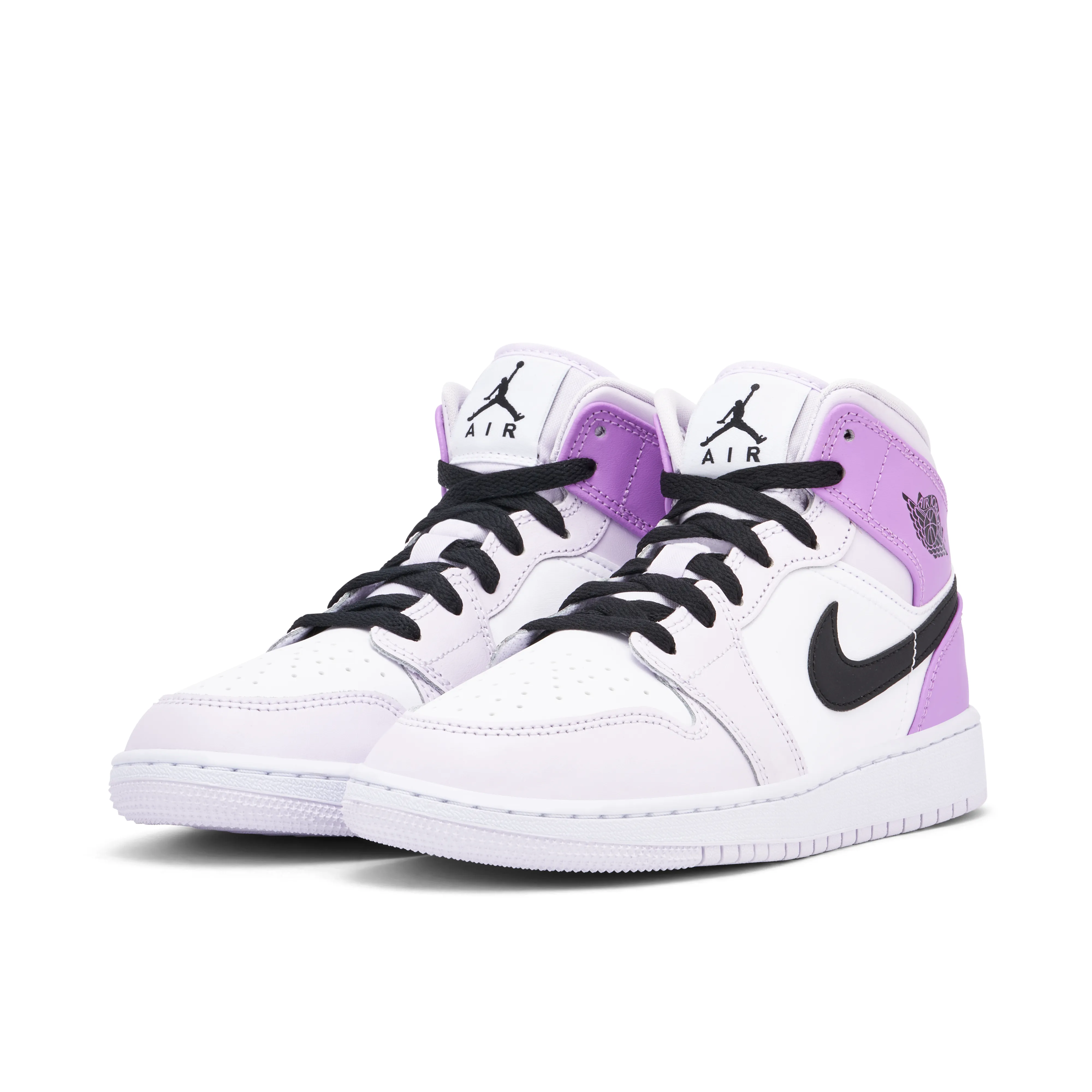 Air Jordan 1 Mid Pink Lavender GS - image 6