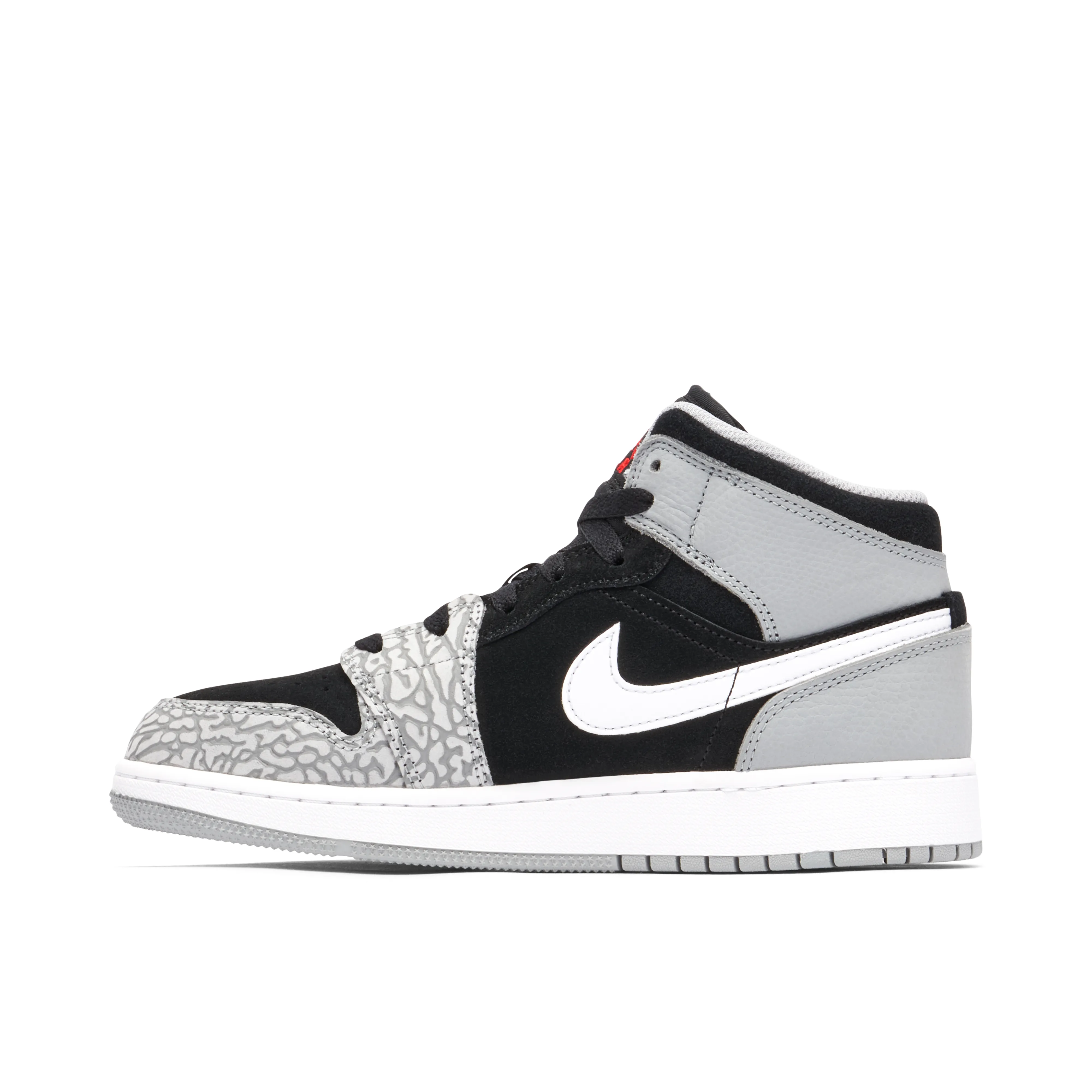 Air Jordan 1 Mid SE Elephant Toe GS - image 2