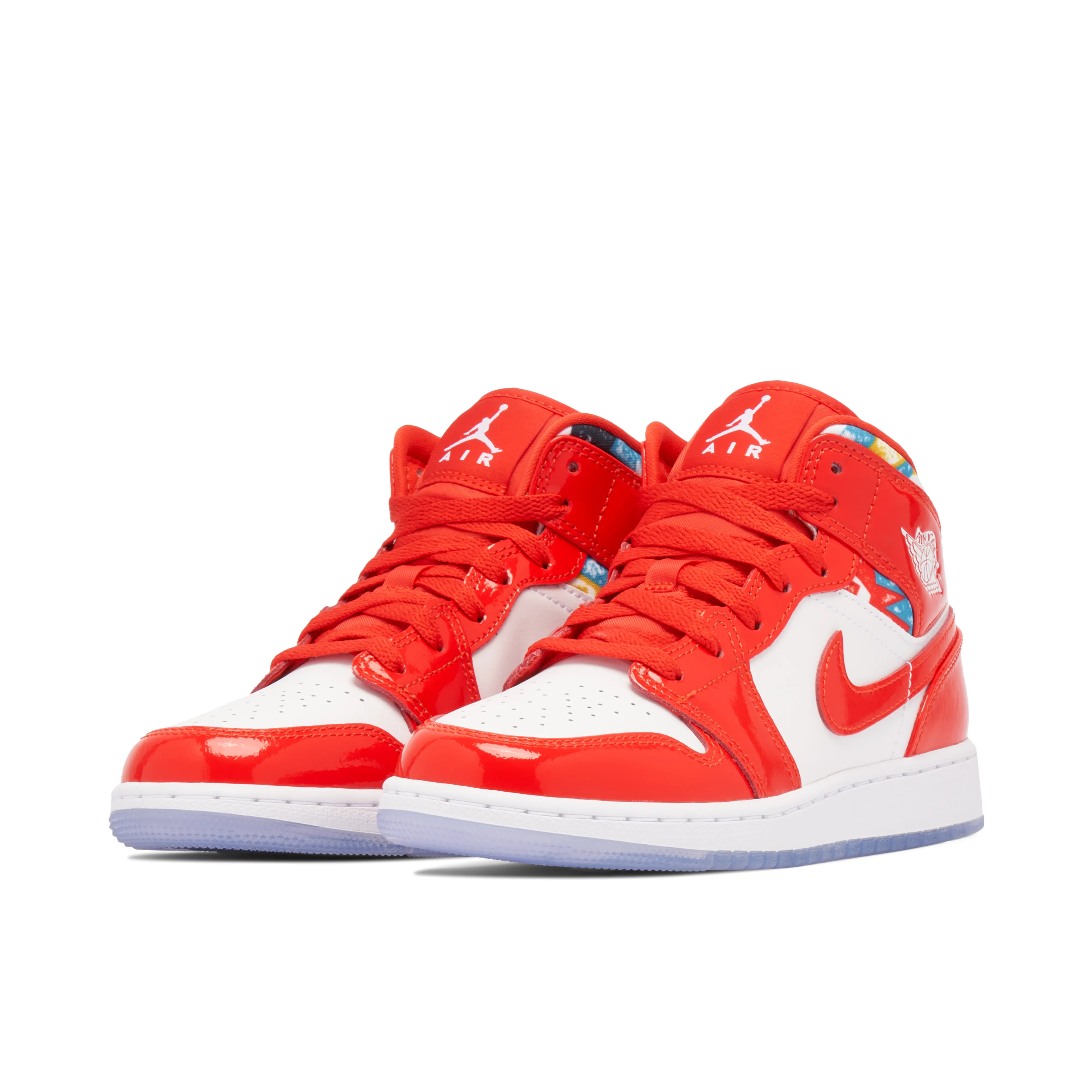 Air Jordan 1 Mid SE GS Barcelona Sweater - image 6