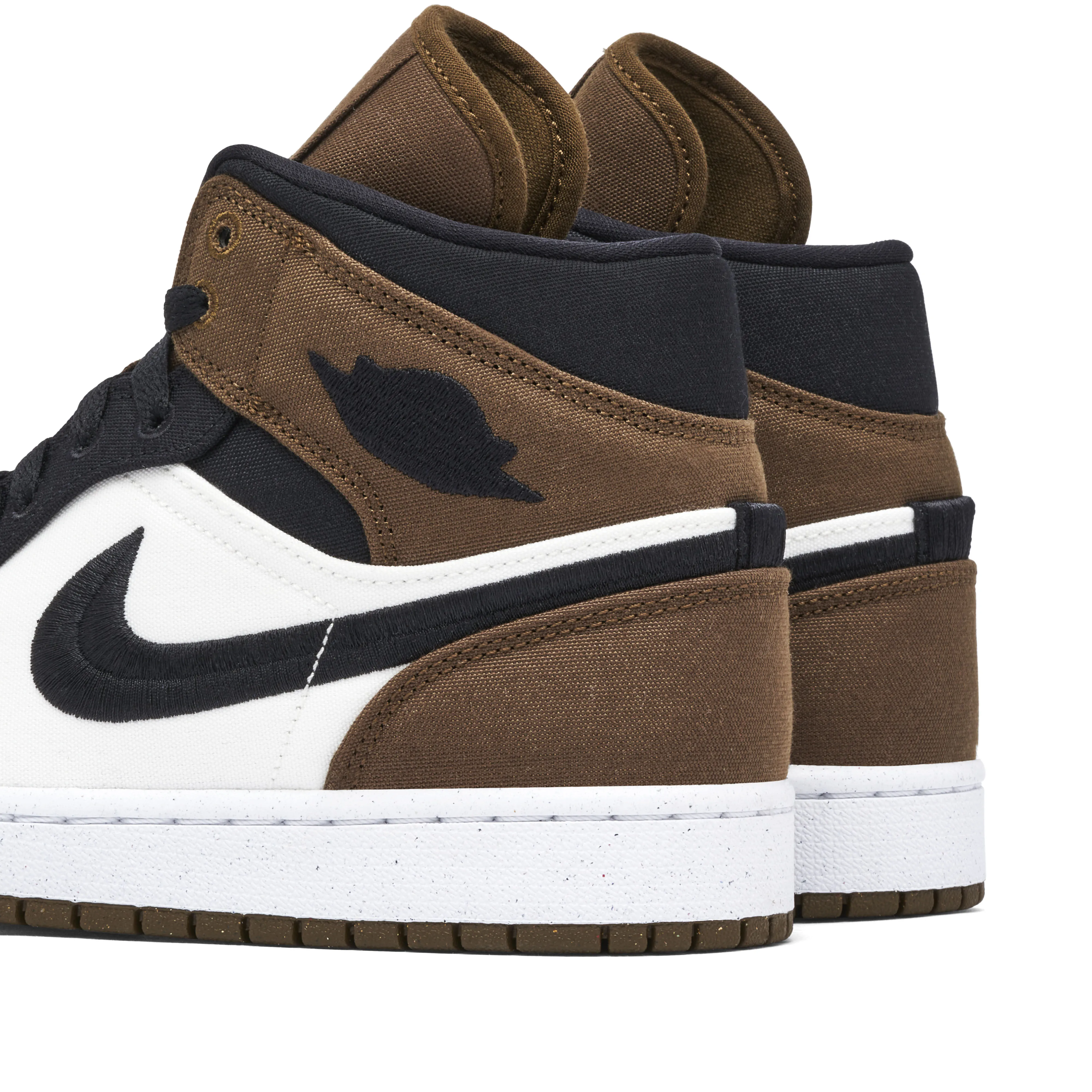 Air Jordan 1 Mid SE Olive Toe Womens - image 3