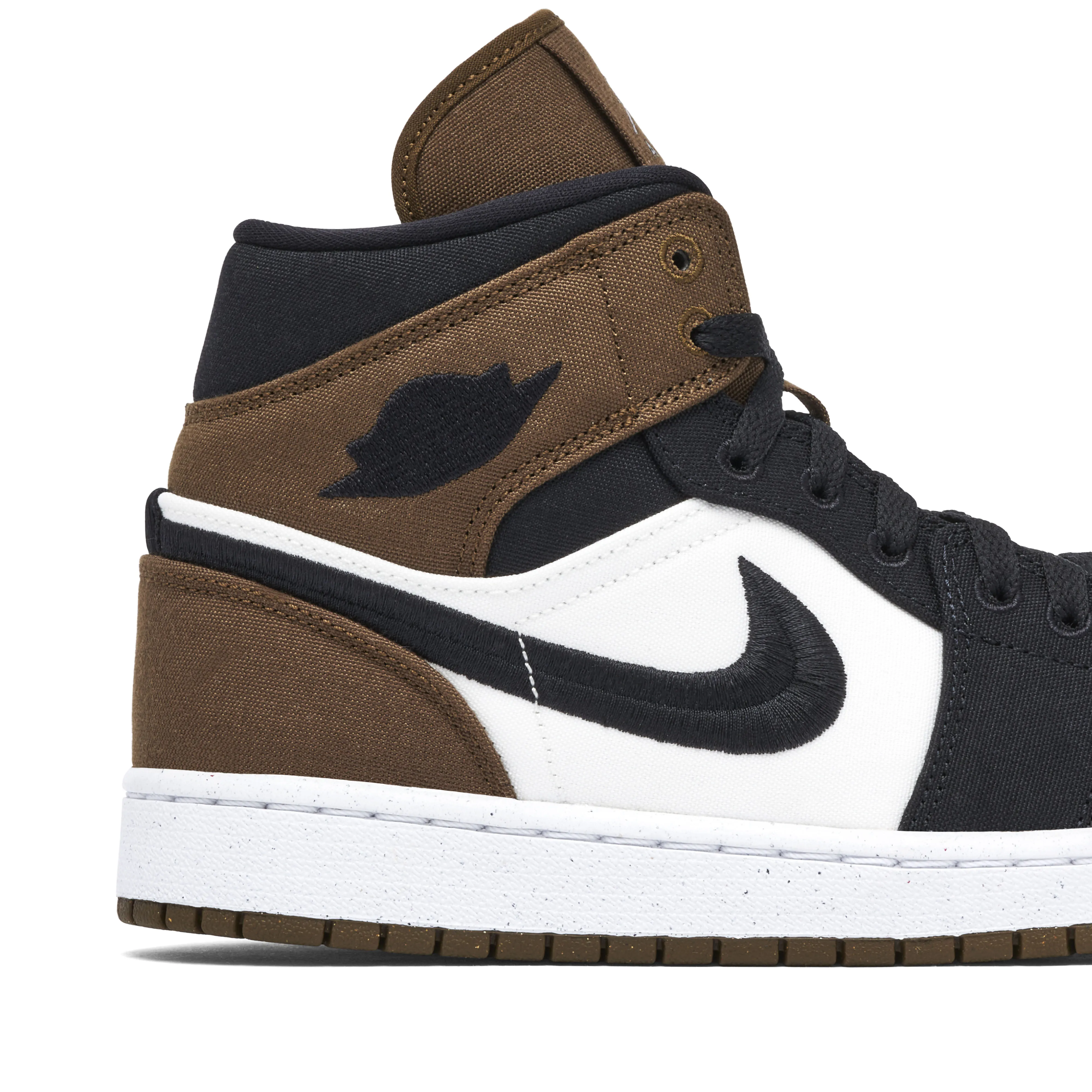 Air Jordan 1 Mid SE Olive Toe Womens - image 4
