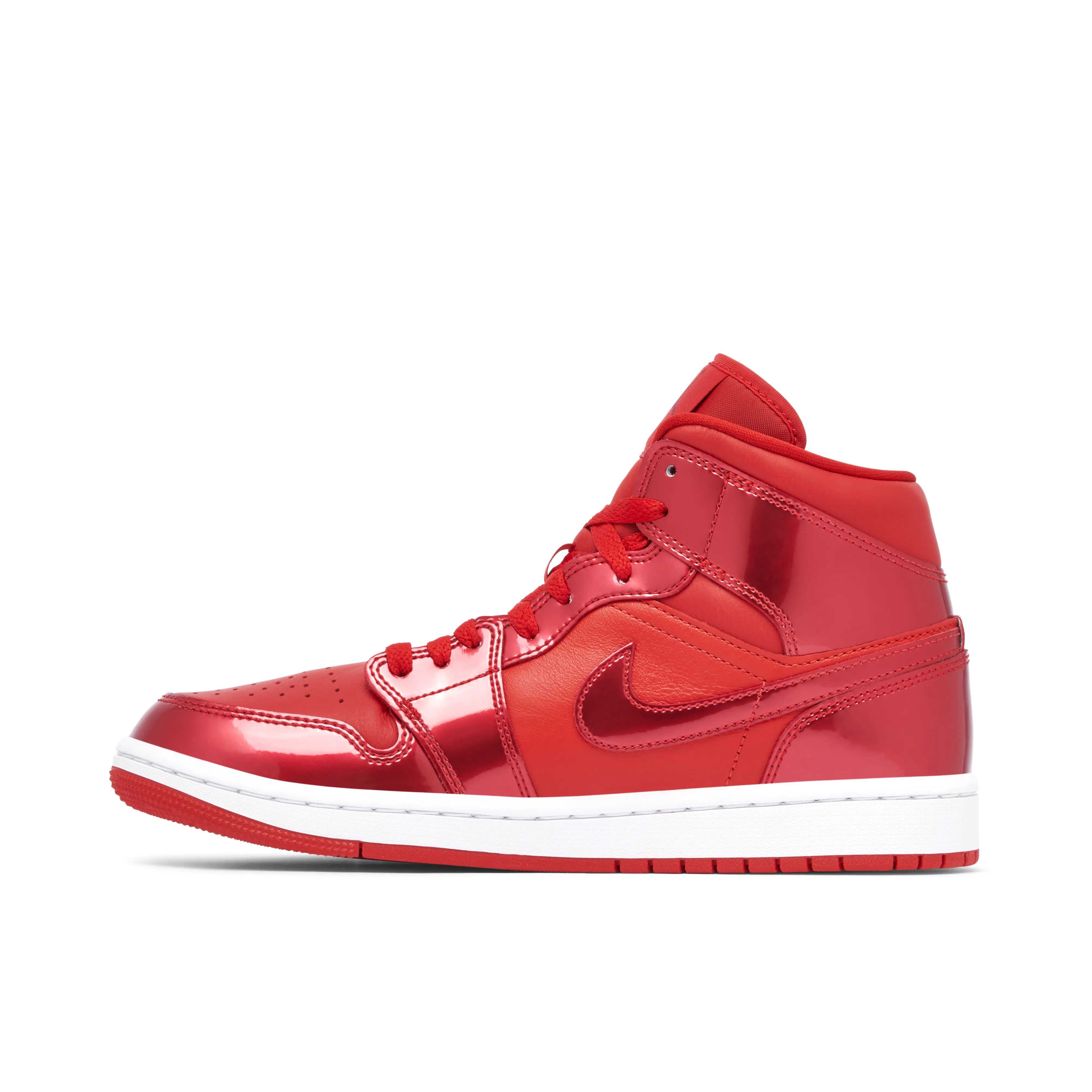 Air Jordan 1 Mid SE Red Pomegranate Womens - image 2