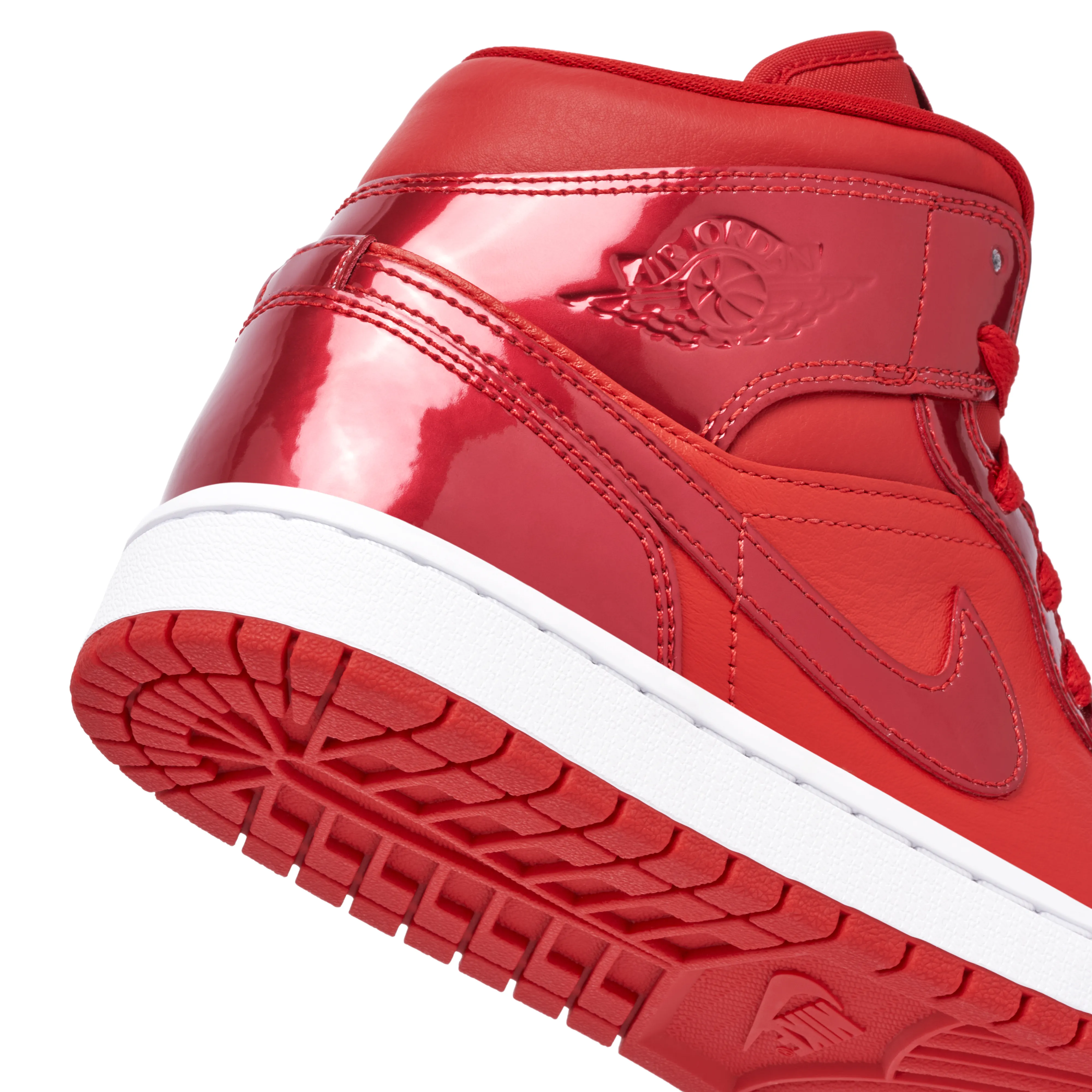 Air Jordan 1 Mid SE Red Pomegranate Womens - image 4