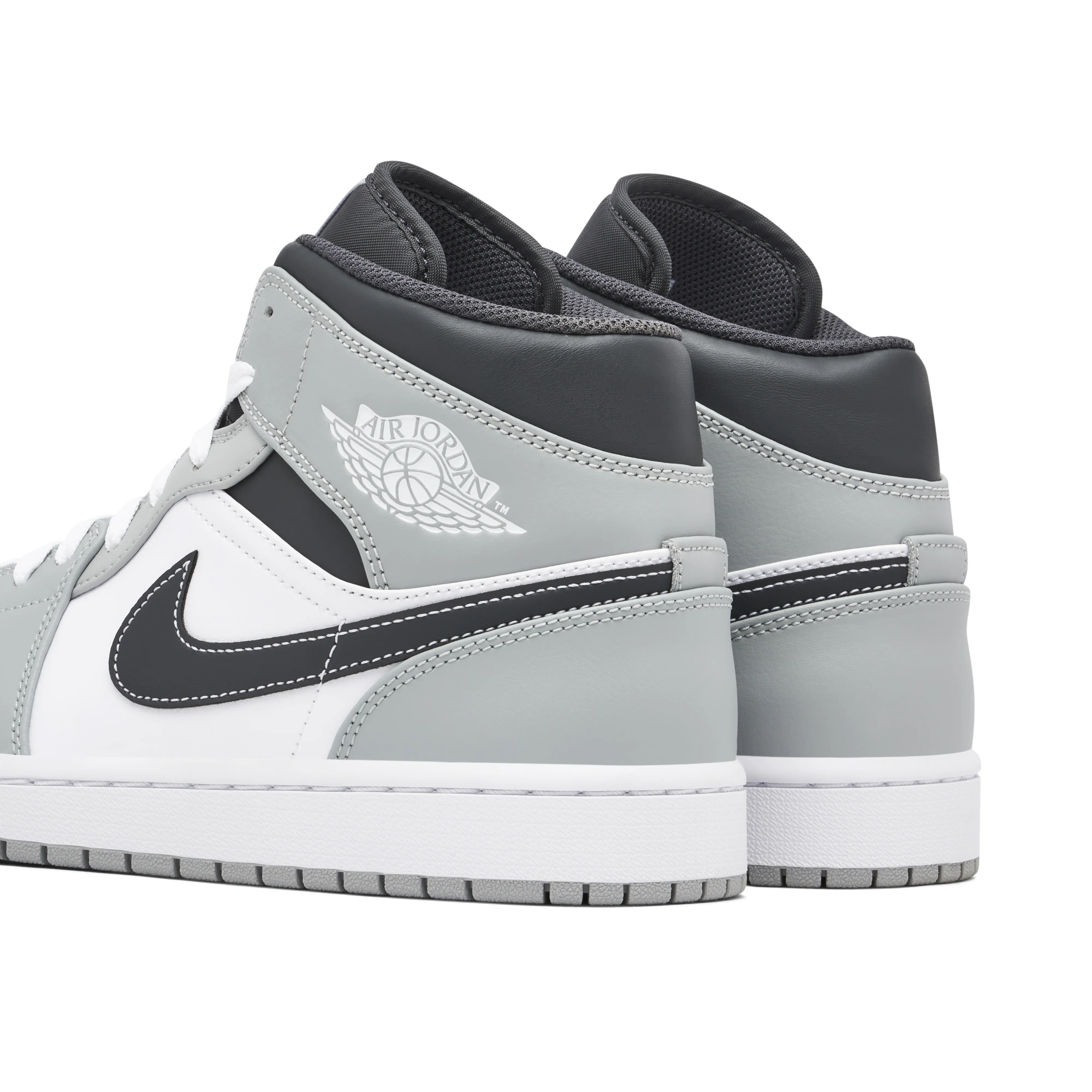 Air Jordan 1 Mid Smoke Grey Black - image 5