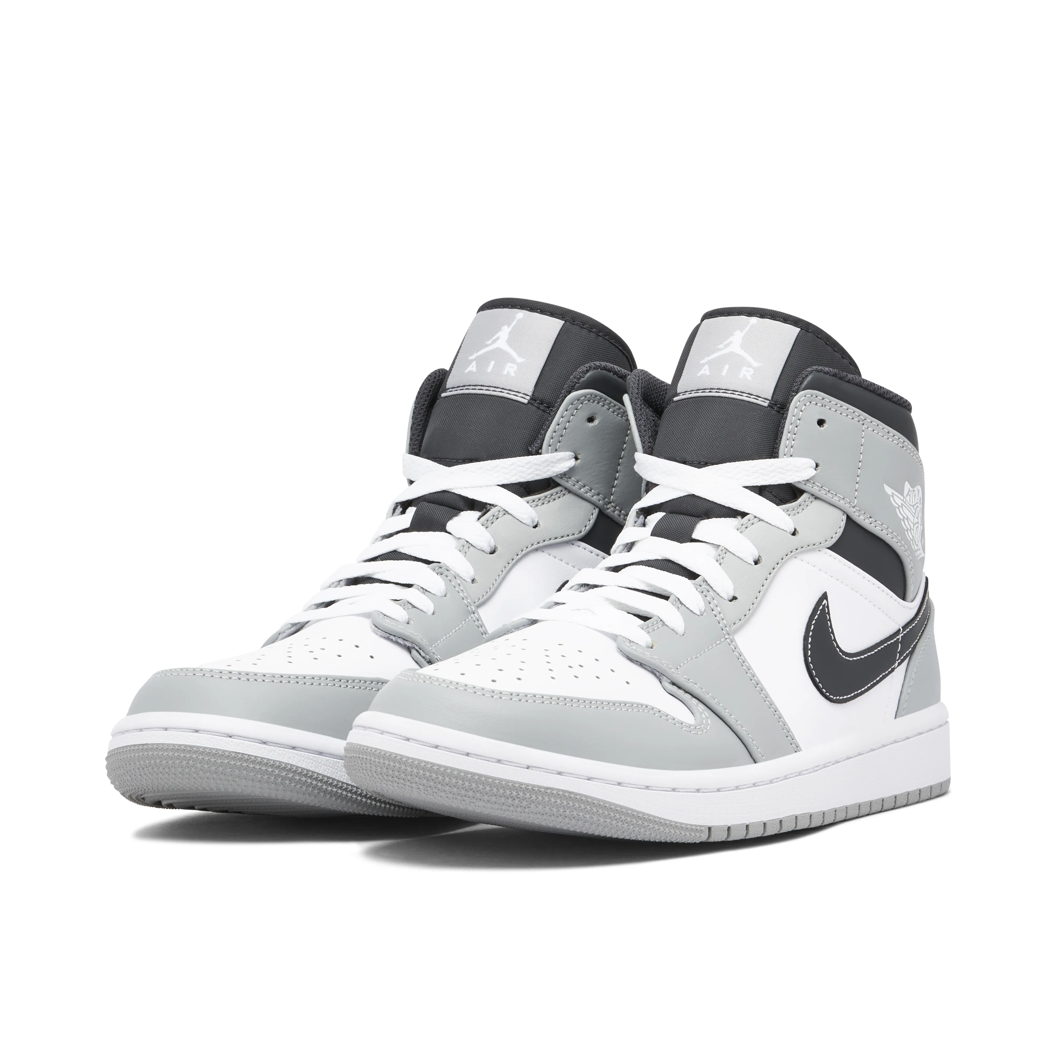Air Jordan 1 Mid Smoke Grey Black - image 7