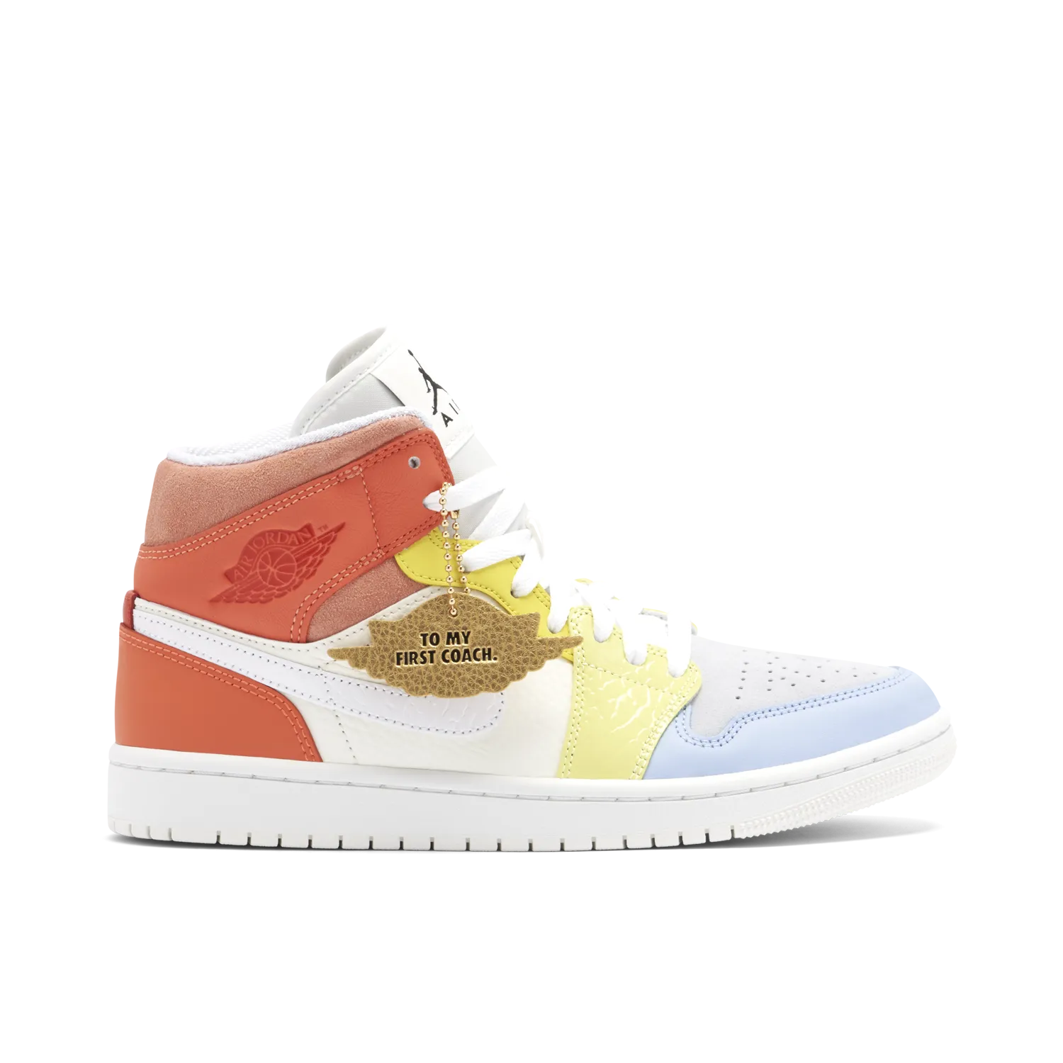 Air Jordan 1 Mid To My First Coach Womens