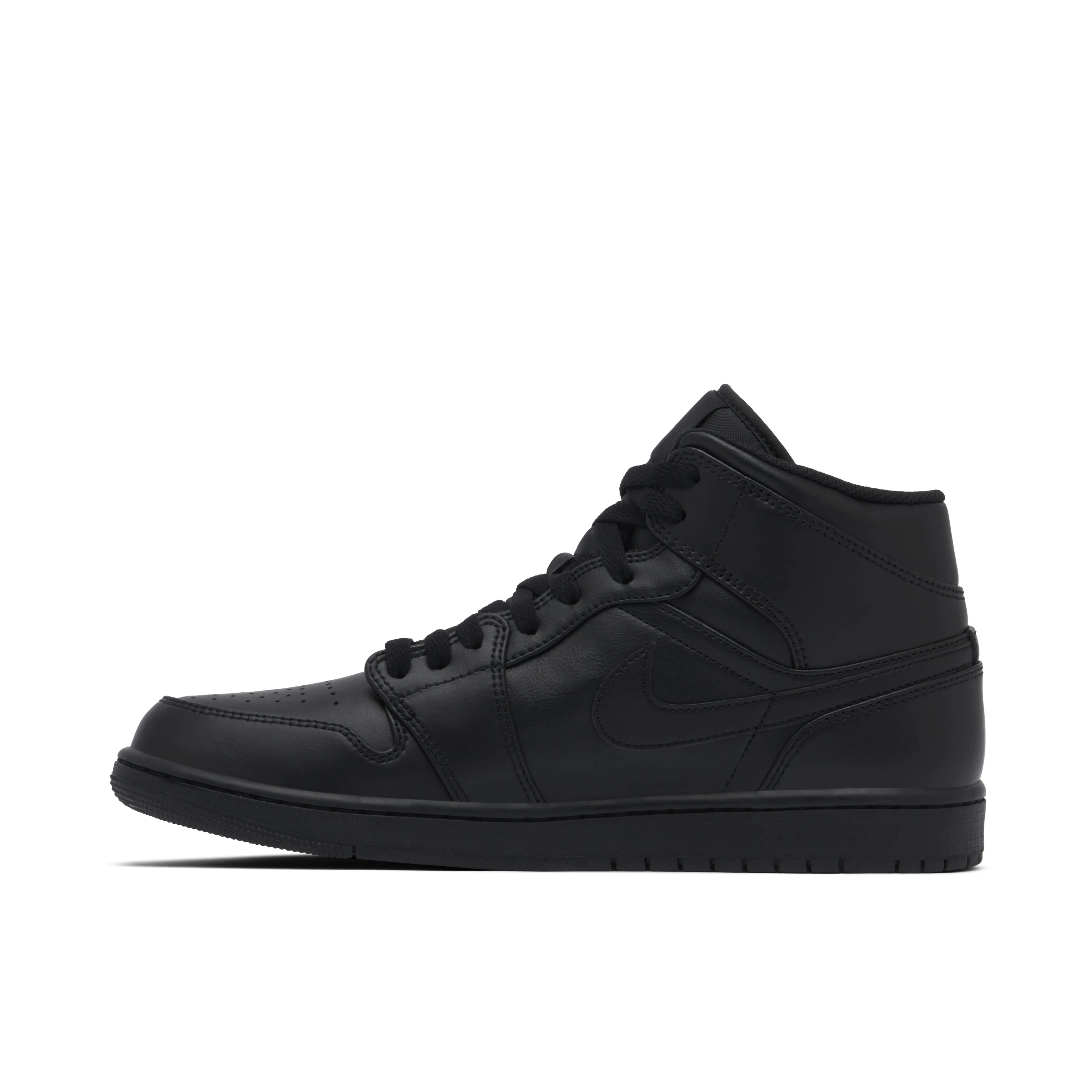Air Jordan 1 Mid Triple Black - image 2